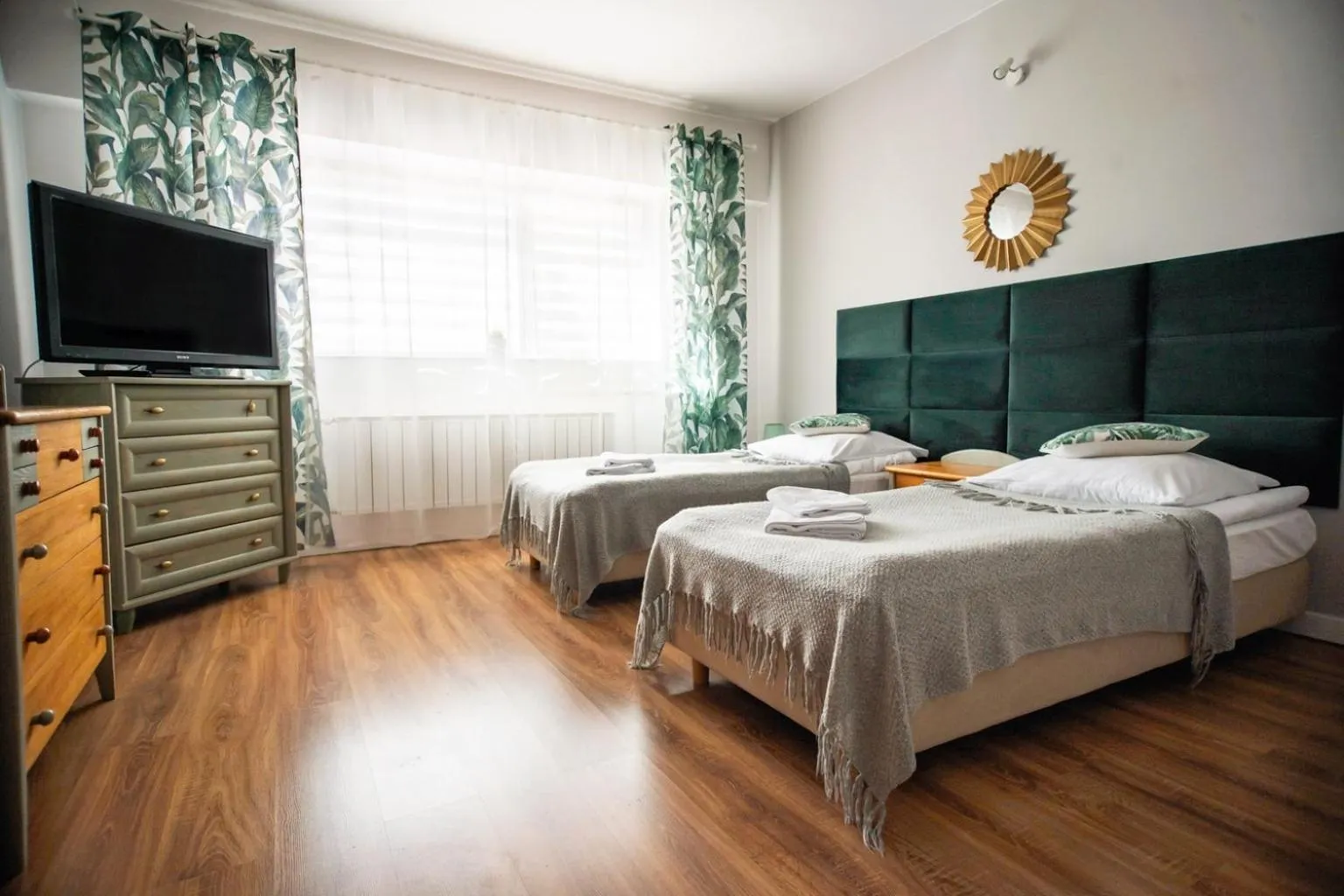 Bed in Hotel Zajazd Tumidaj