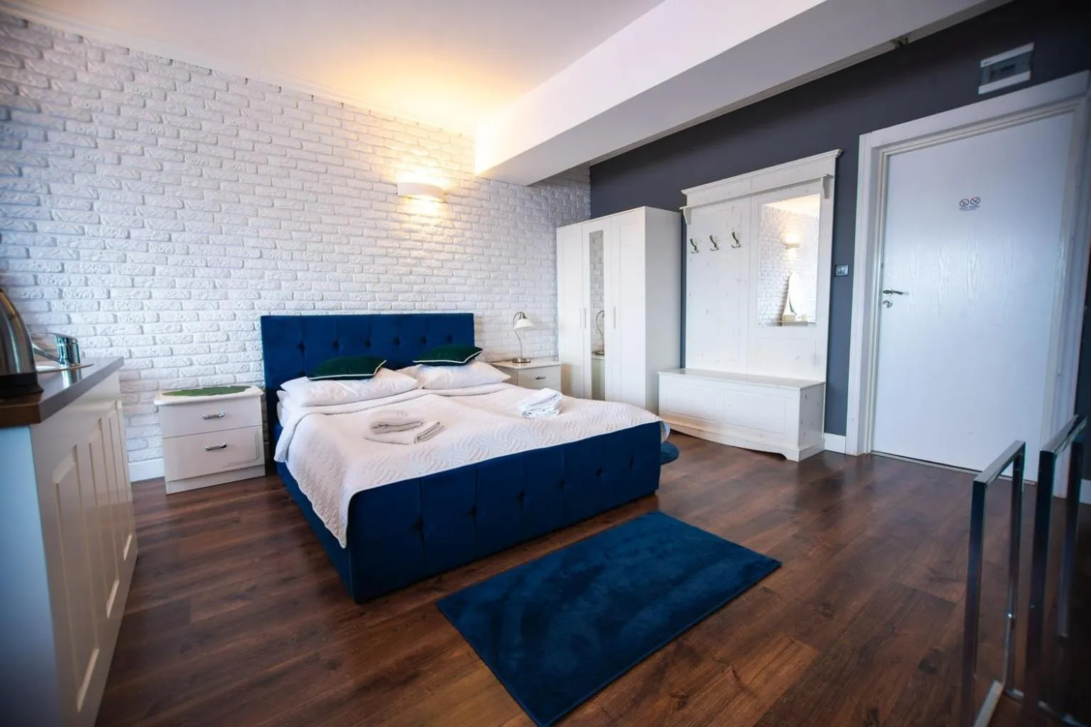 Bed in Hotel Zajazd Tumidaj