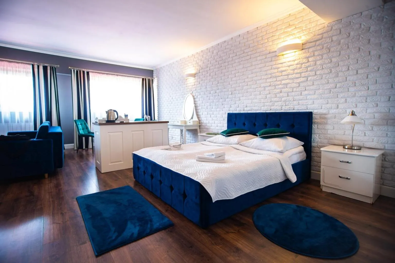 Bed in Hotel Zajazd Tumidaj