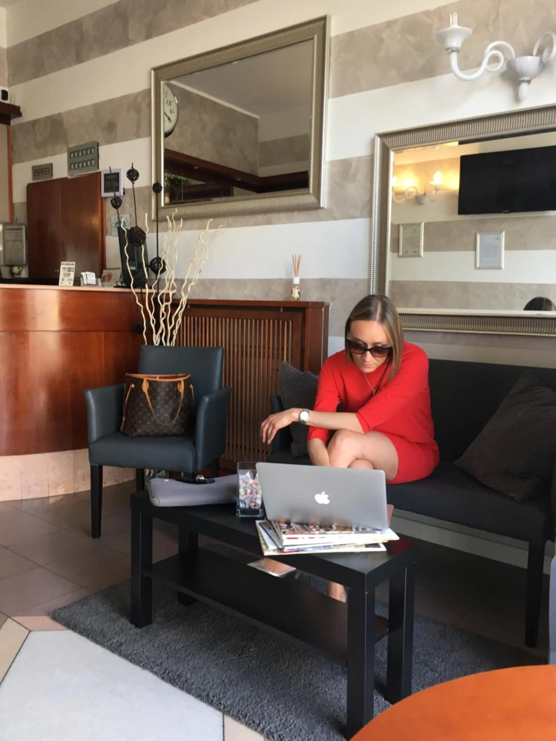 Seating Area in Hotel Marte