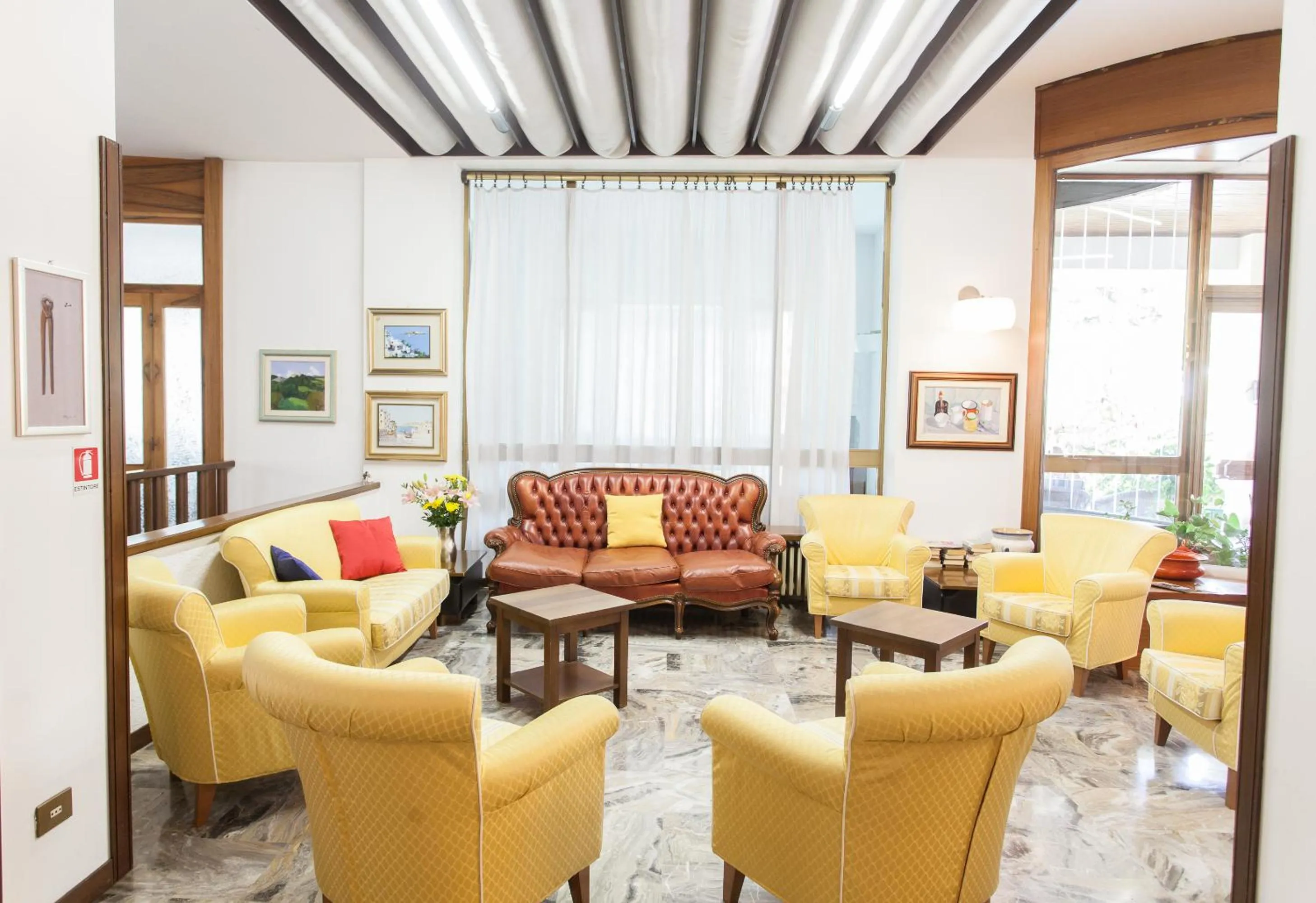 Lobby or reception in Hotel Quisisana