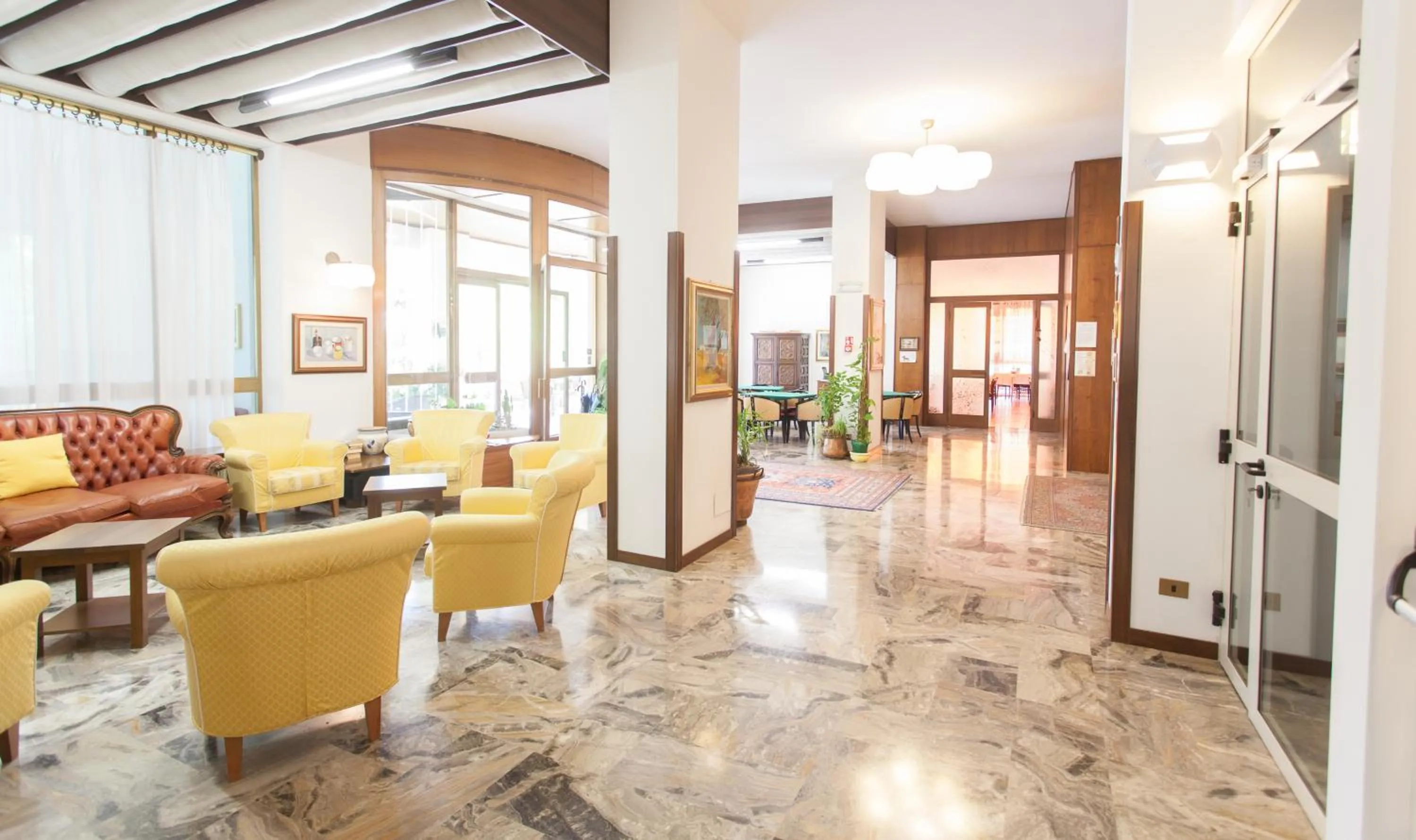 Lobby or reception in Hotel Quisisana