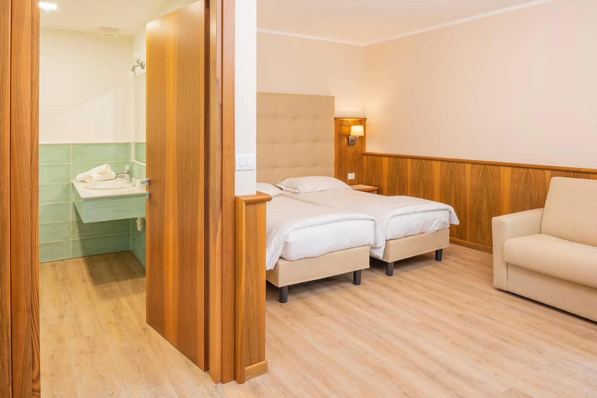 Bed in Hotel Centrale