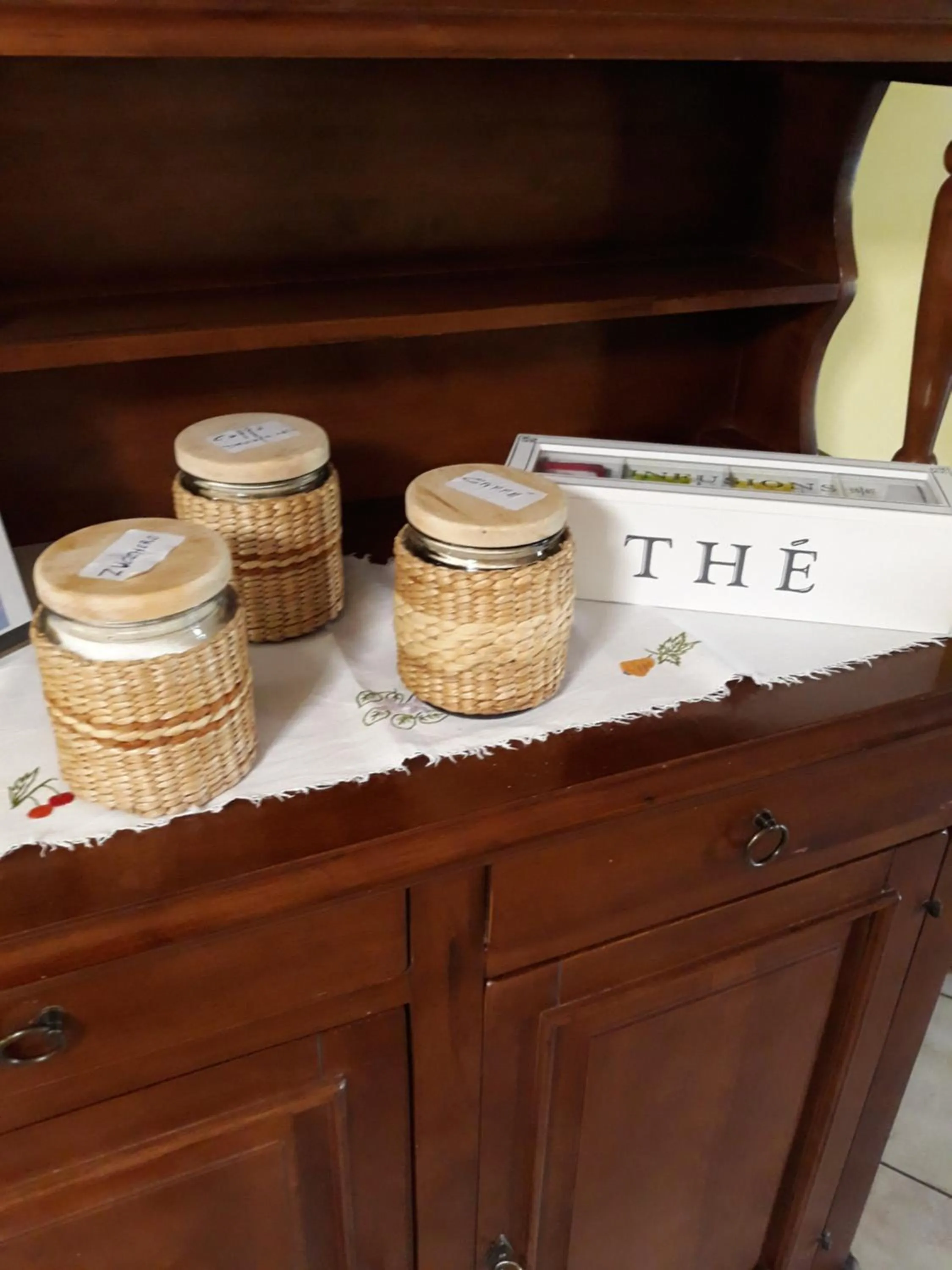 Food and drinks in B&B del Borgo