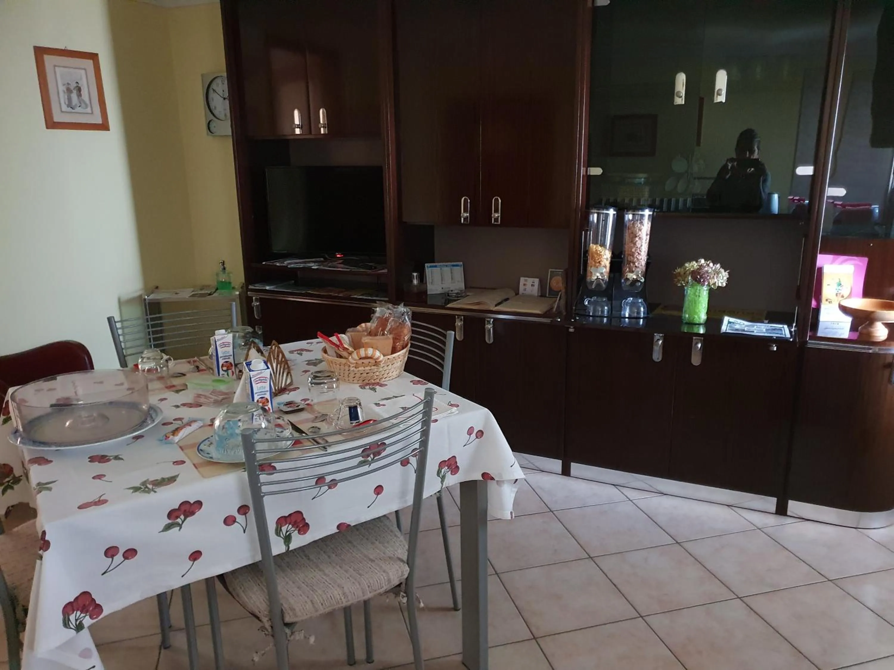 Seating area in B&B del Borgo