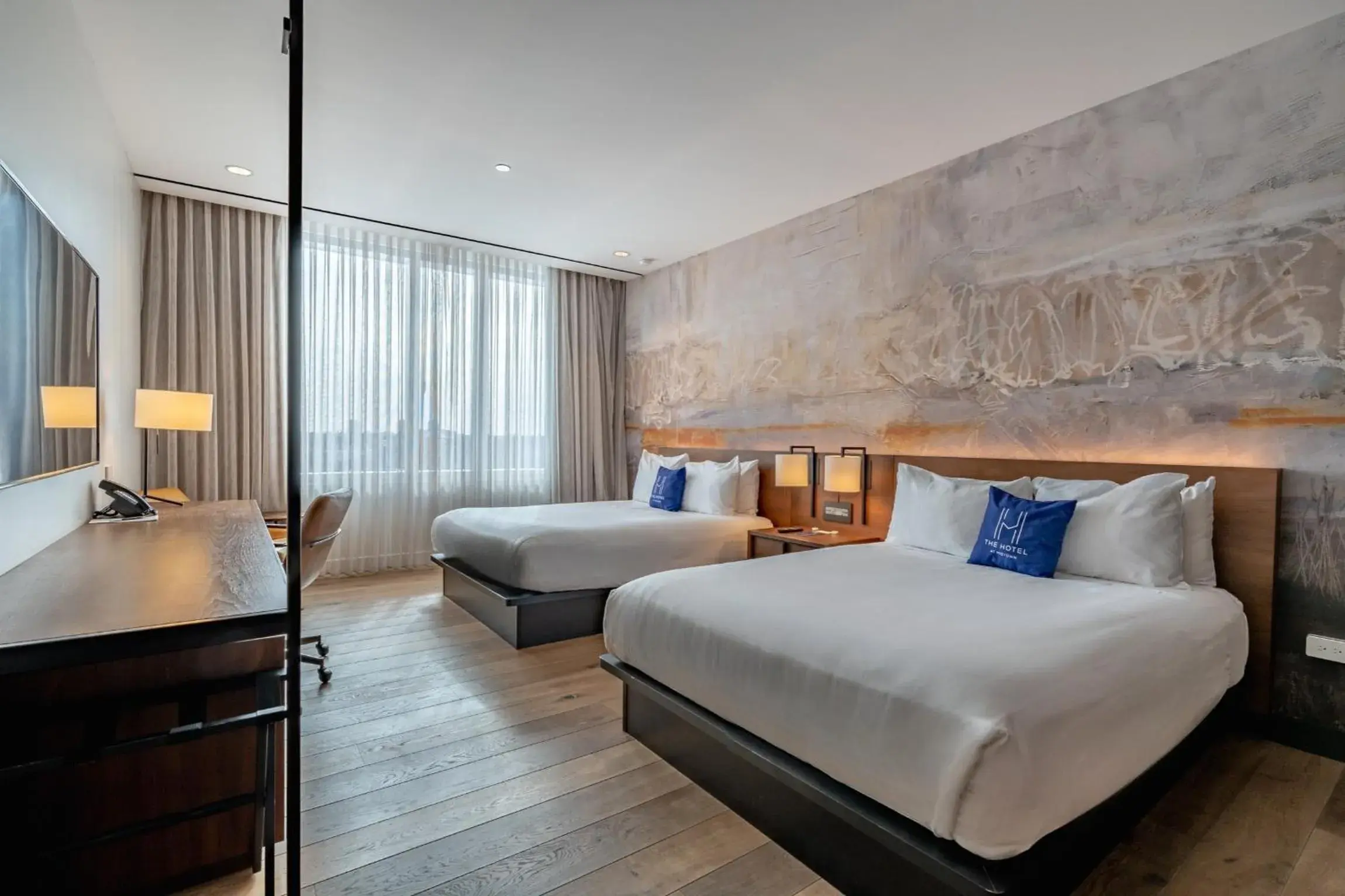 Deluxe Queen Room with Two Queen Beds in The Hotel & Athletic Club at Midtown Deluxe Queen Room with Two Queen Beds in The Hotel & Athletic Club at Midtown