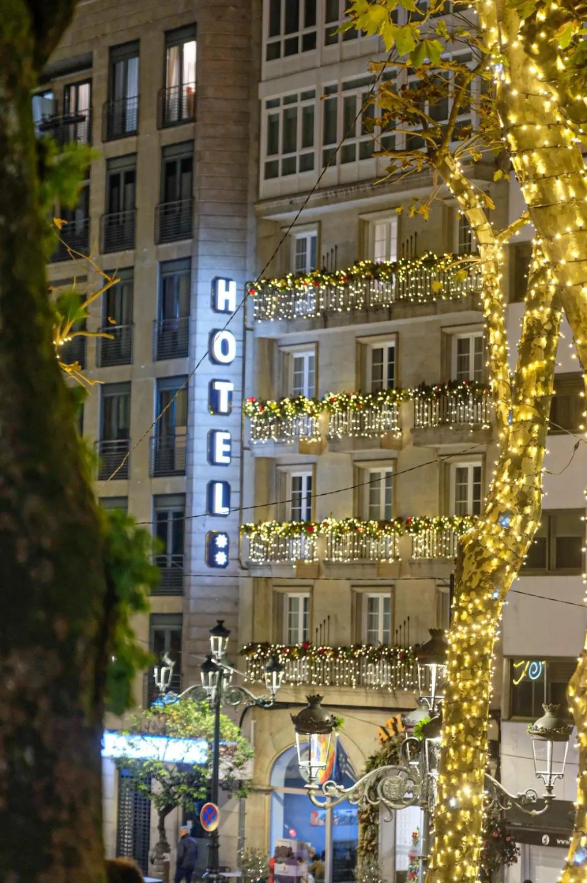 Property building in Hotel Atlántico Vigo