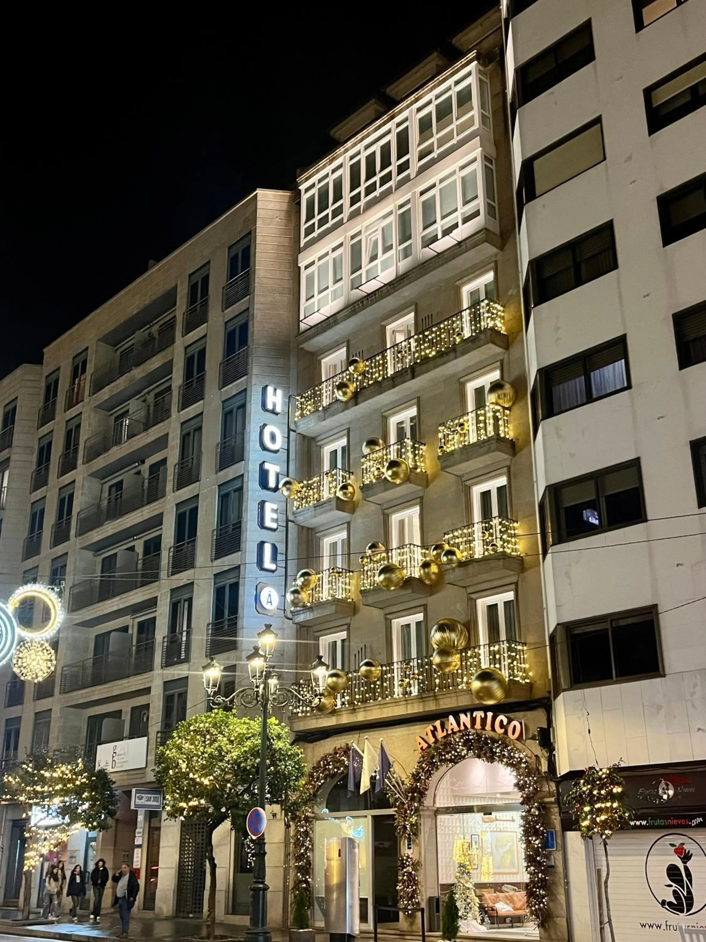 Property building in Hotel Atlántico Vigo