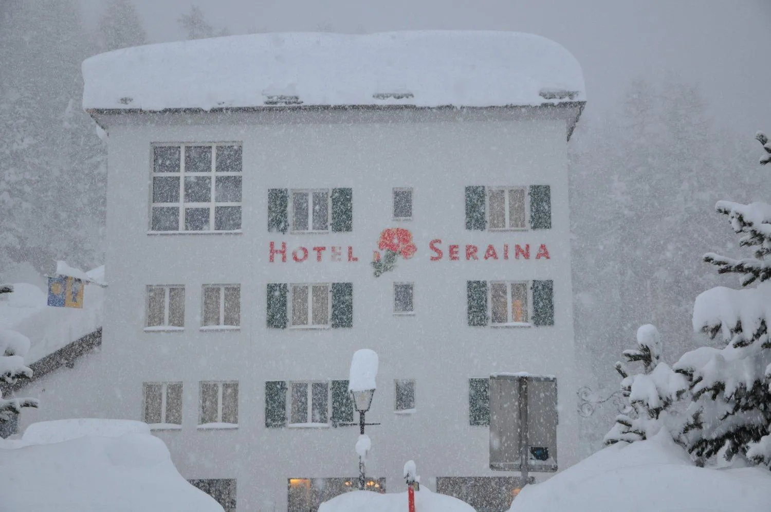 Property building in Hotel Seraina