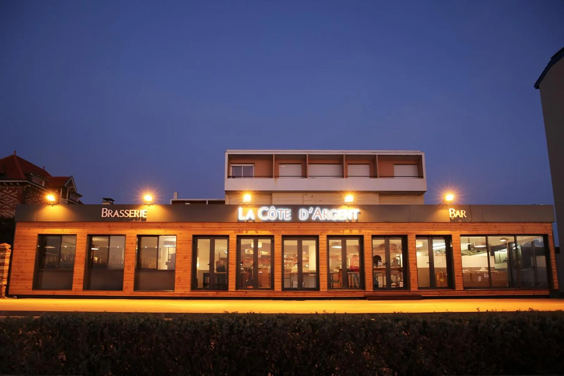 Property building in Hotel Cote d'Argent