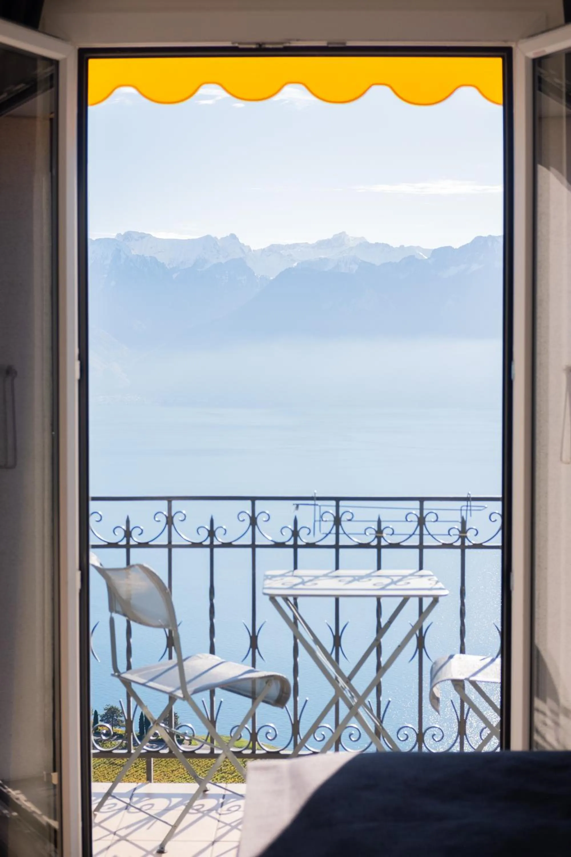 Patio in Baron Tavernier Hotel Restaurant & SPA