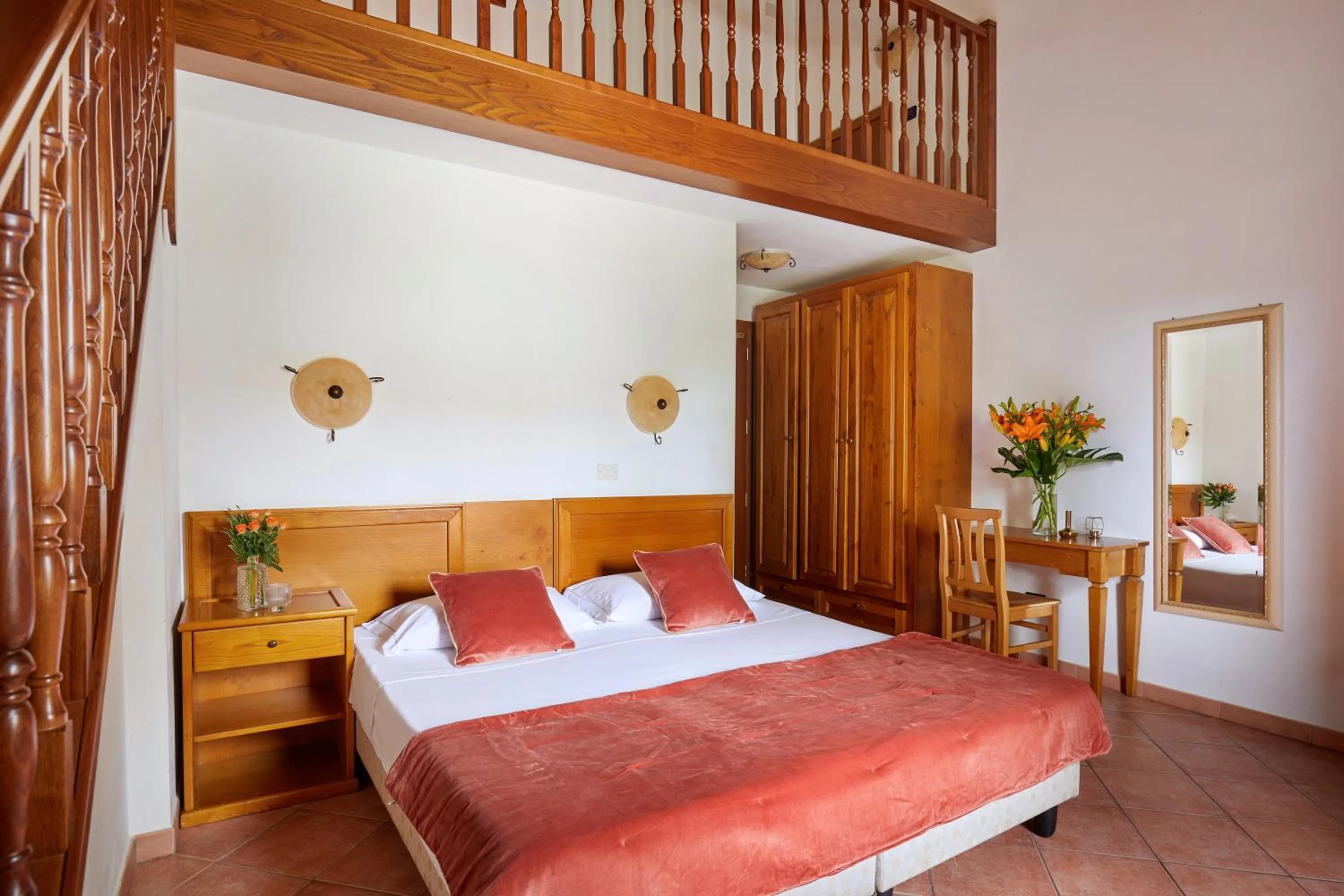 Bed in Hotel Fattoria Belvedere