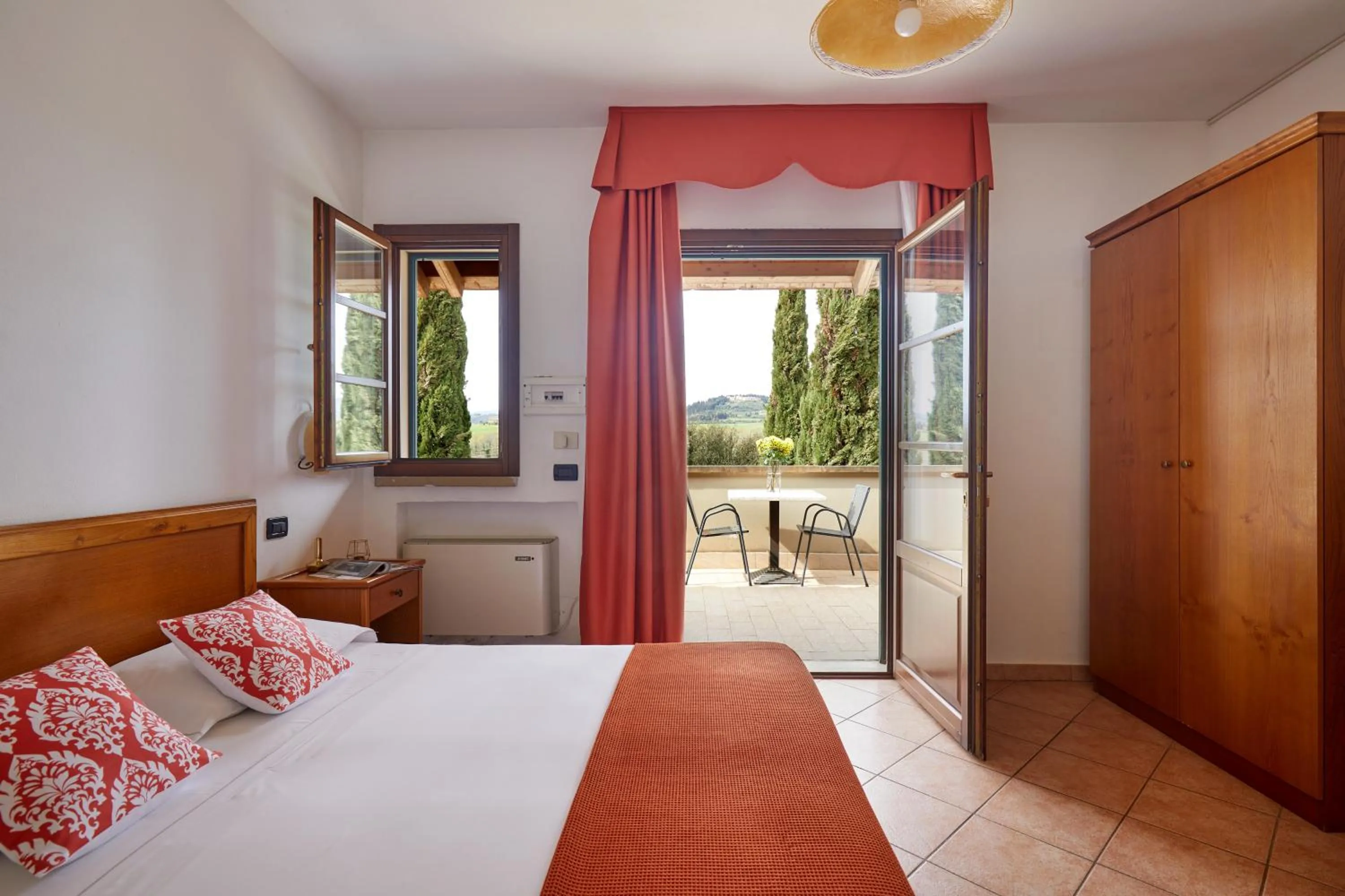 Bed in Hotel Fattoria Belvedere