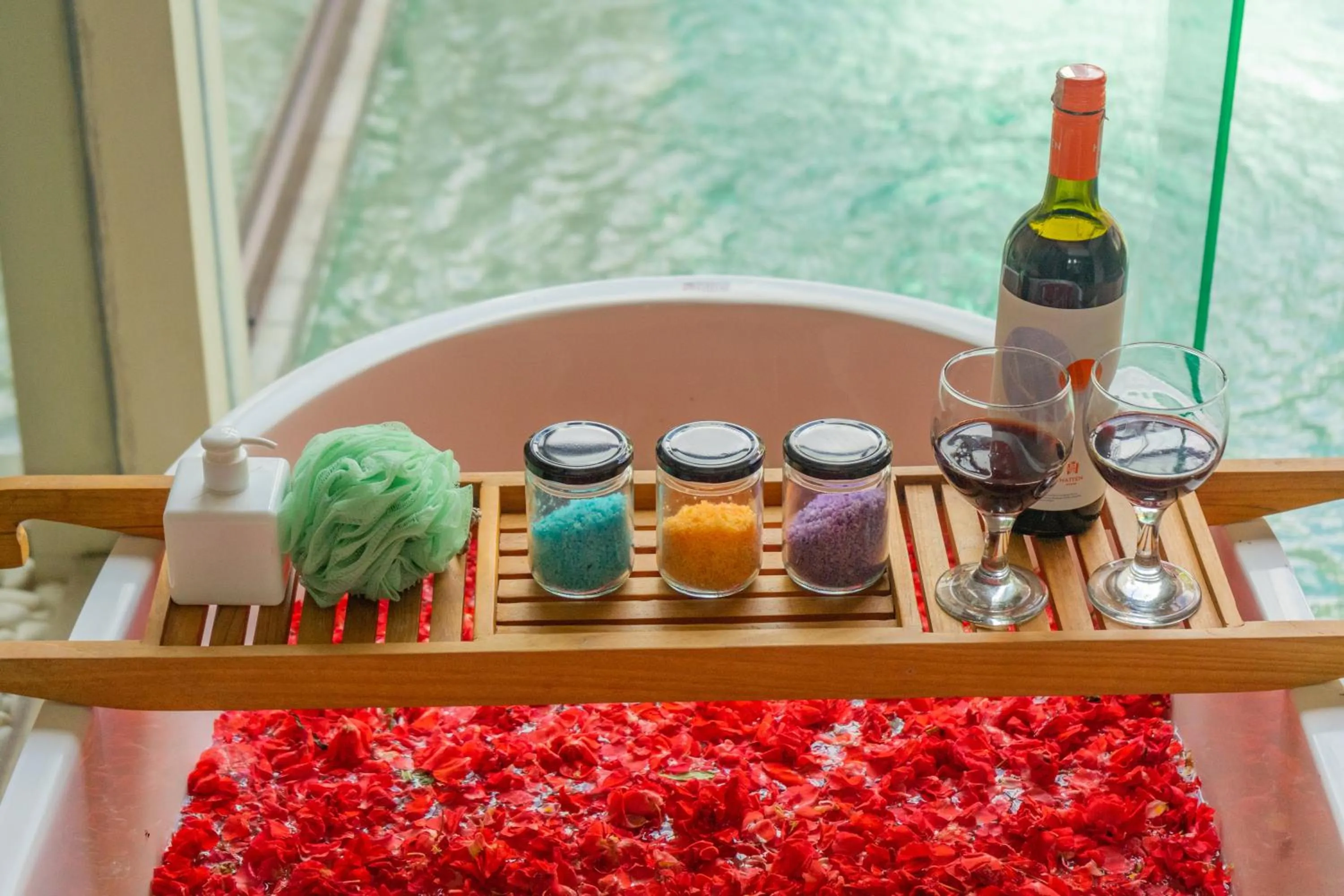 Bath in Lalasa Villas Canggu