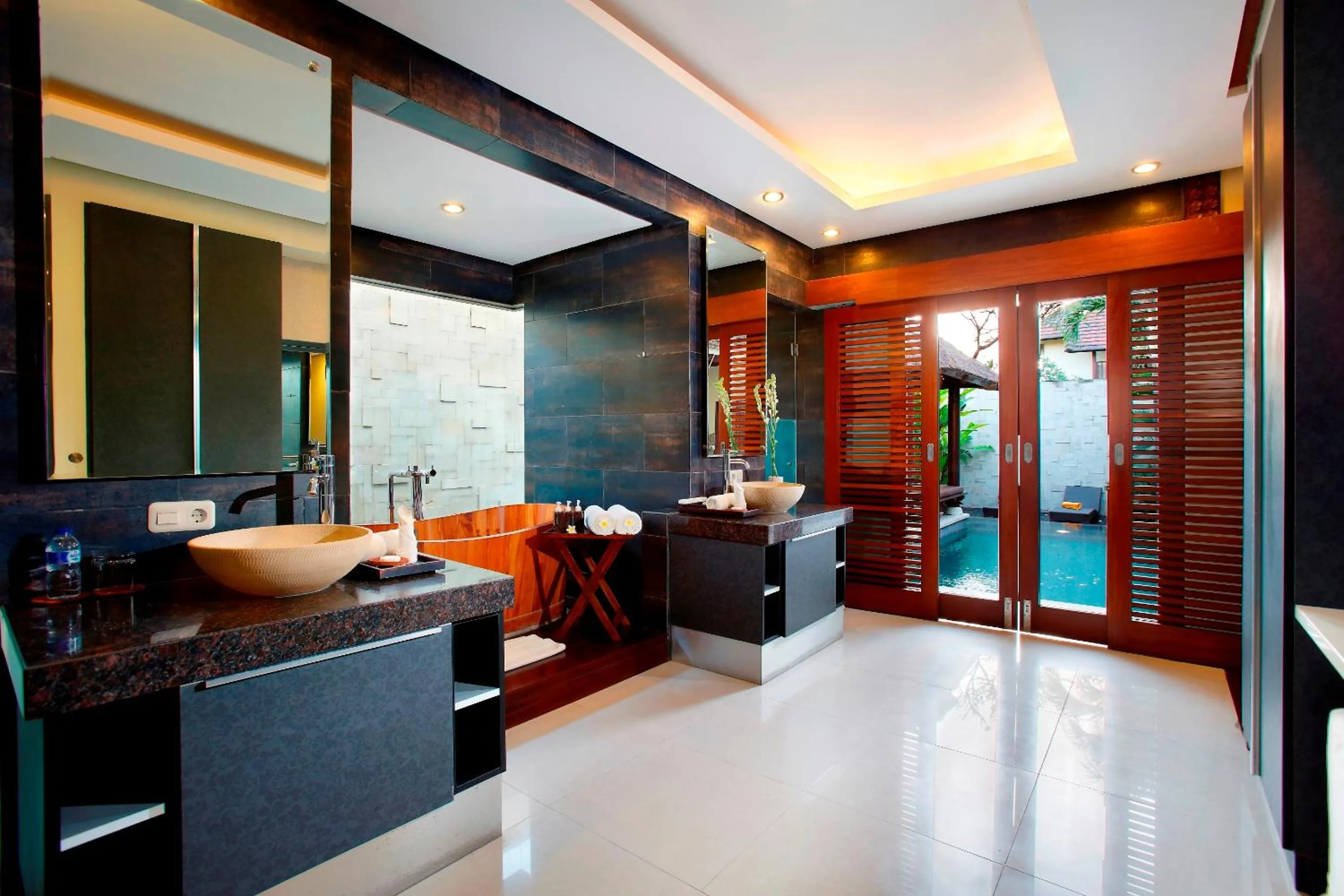 Shower in Lalasa Villas Canggu
