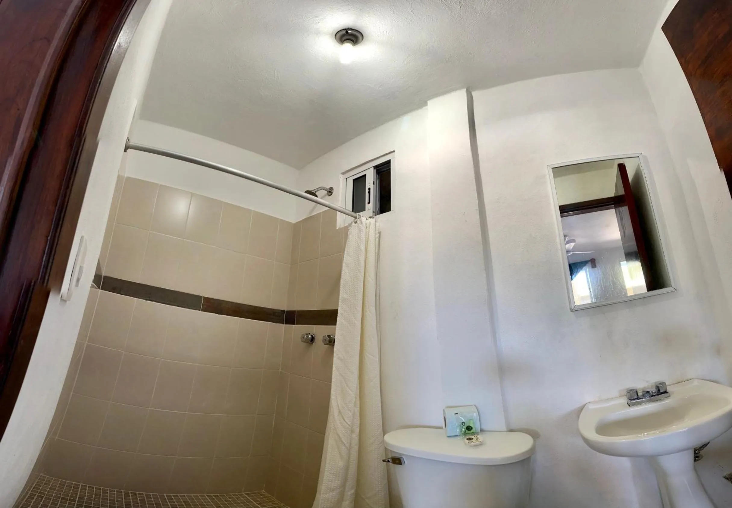 Bathroom in Blue Coconut Cancun Hotel