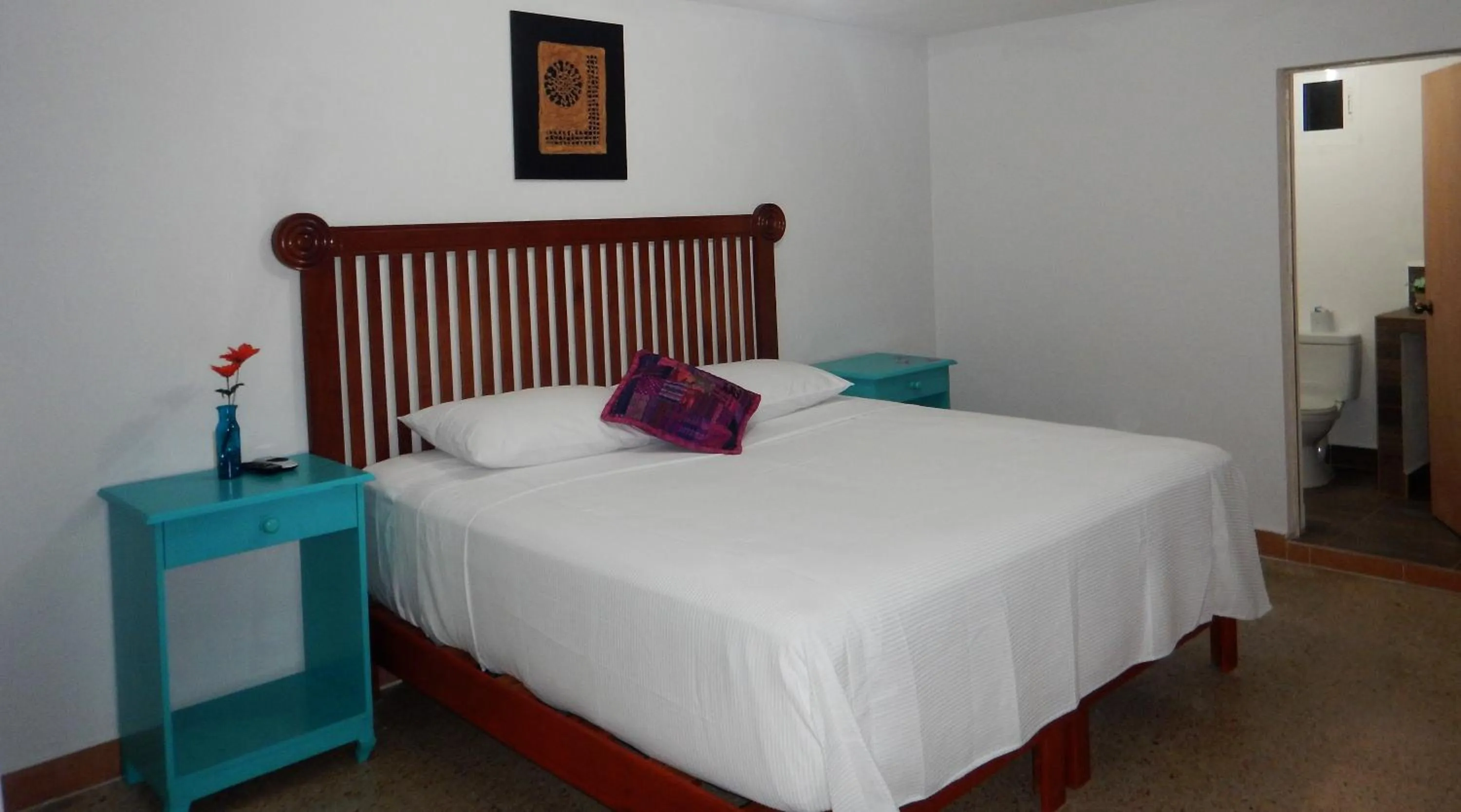 Bedroom, Bed in Blue Coconut Cancun Hotel