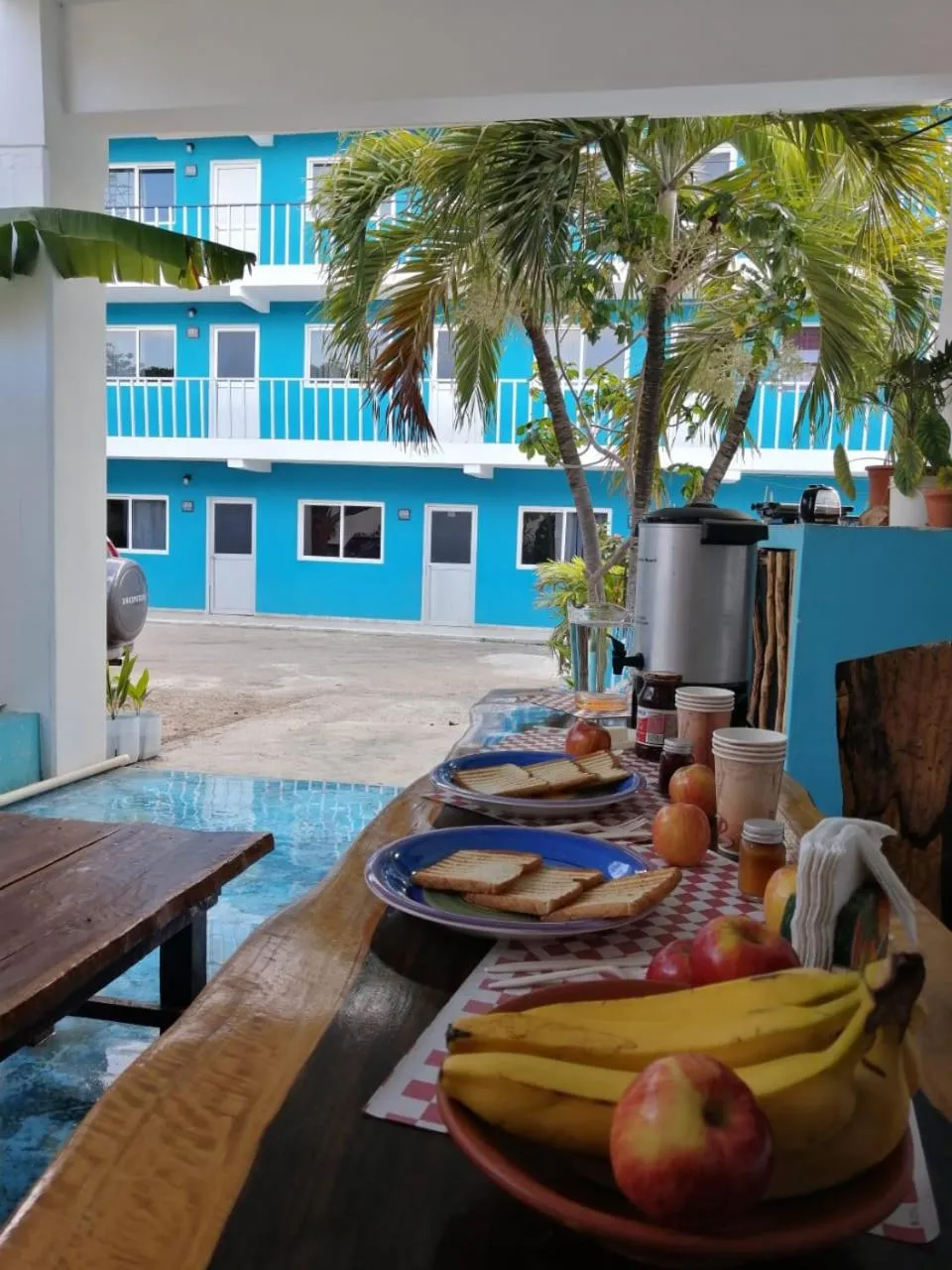 Breakfast in Blue Coconut Cancun Hotel