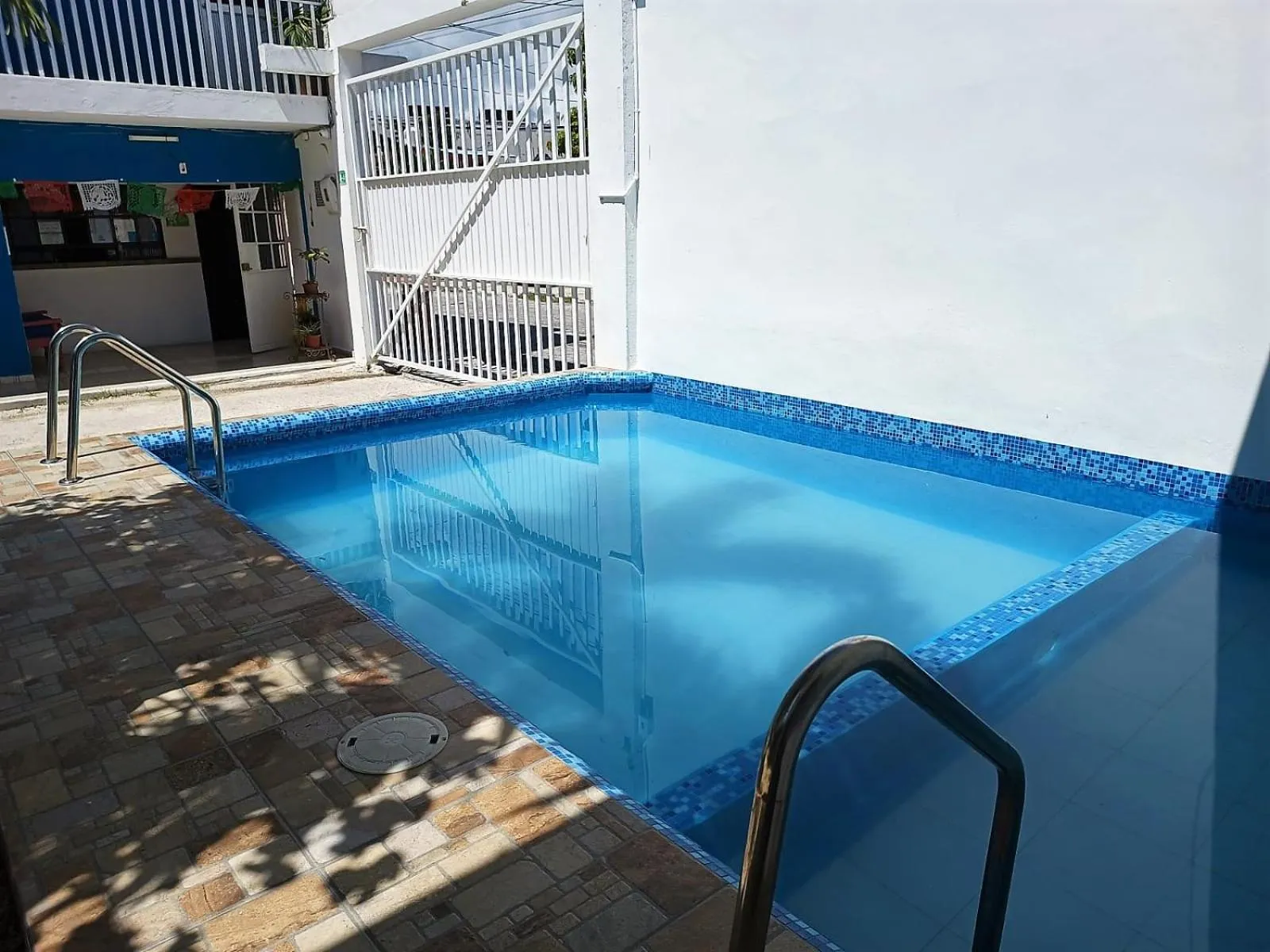 Swimming pool in Blue Coconut Cancun Hotel