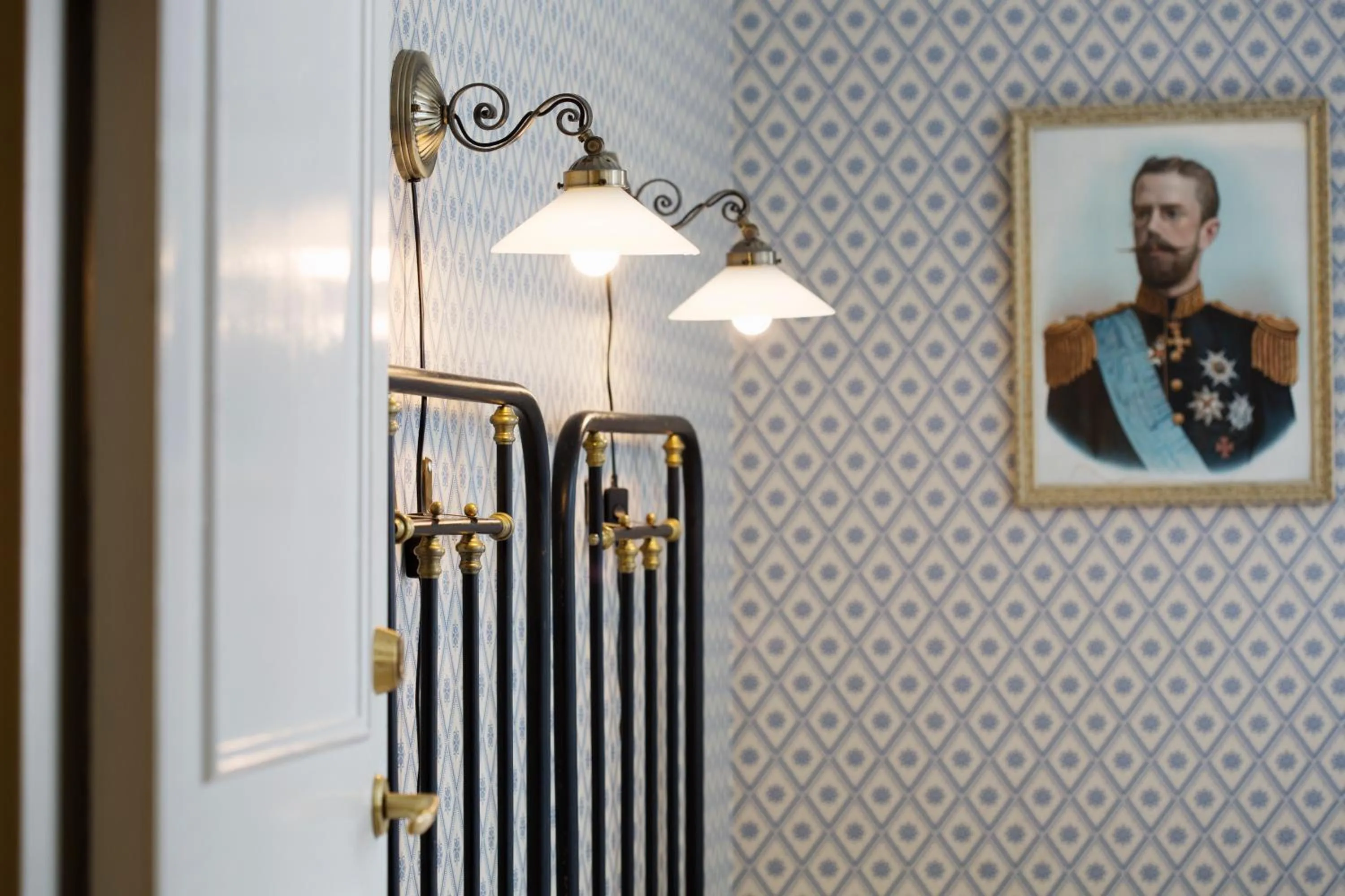 Decorative detail in Strandvillan Hotell och Bed & Breakfast