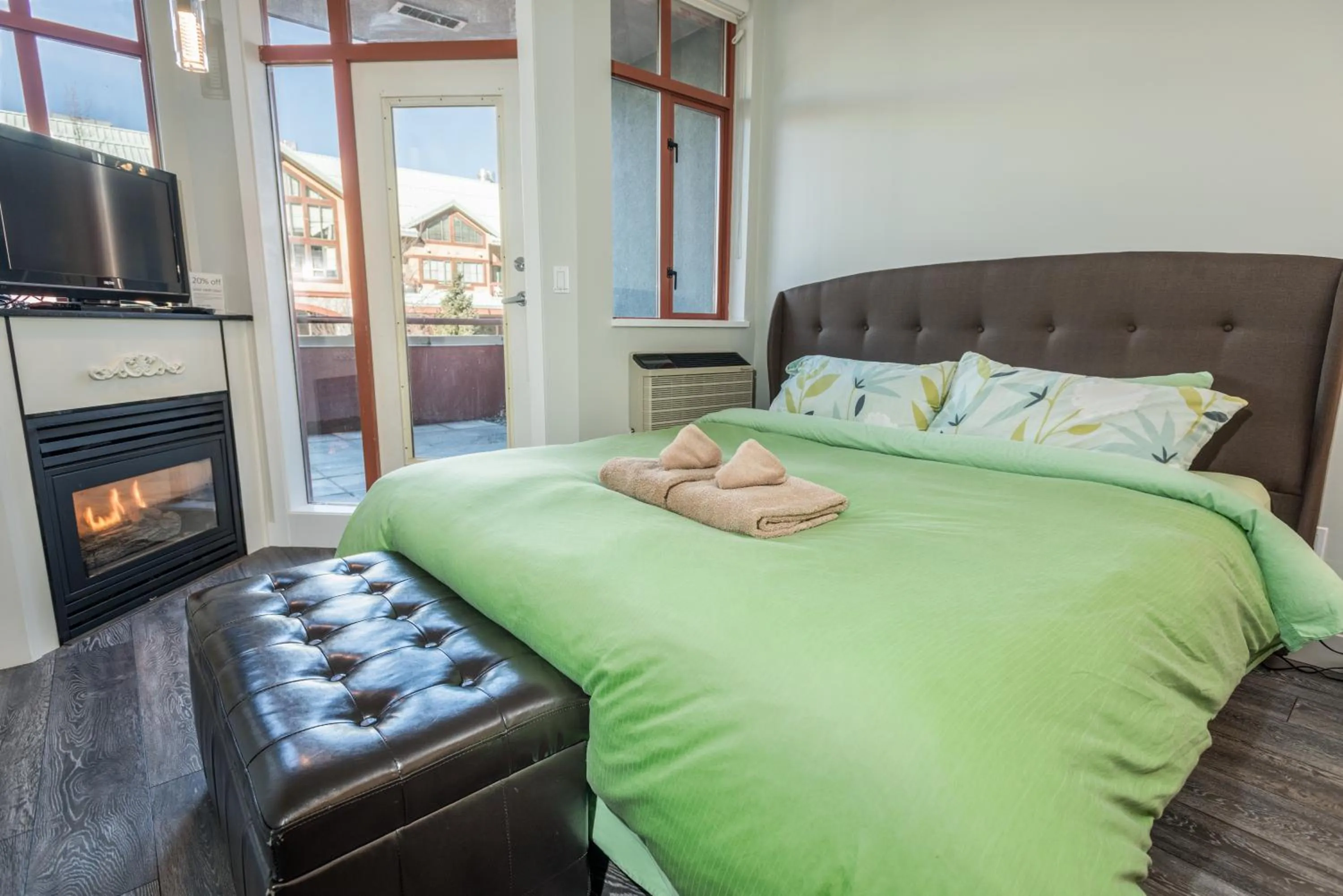 Bed in Alpenglow Lodge by Bill