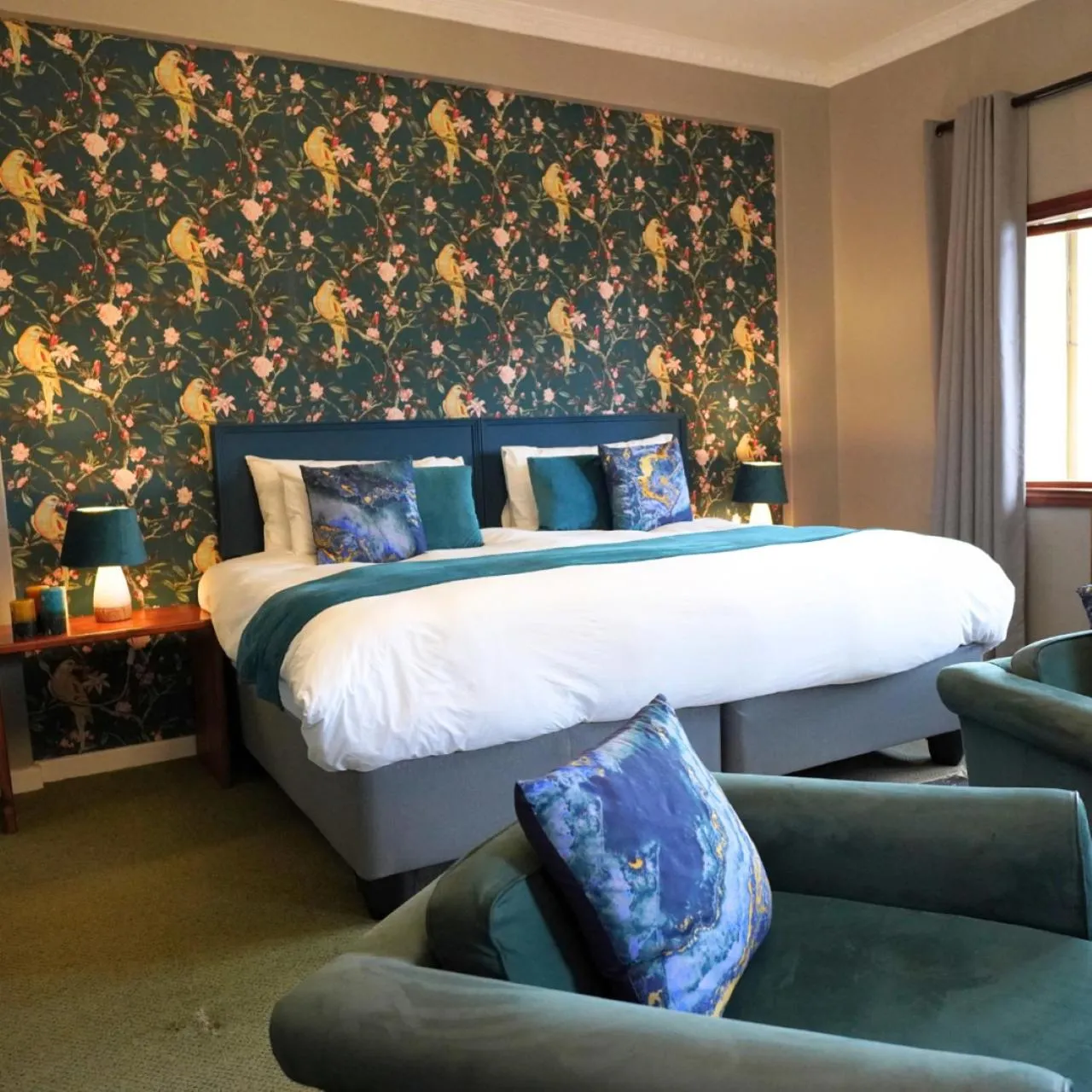 Bed in Magoebaskloof Hotel