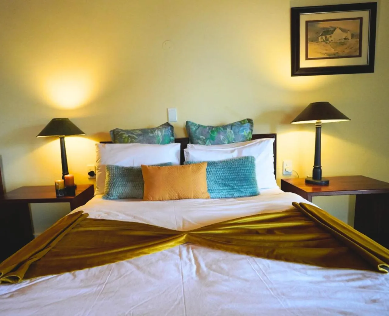 Bed in Magoebaskloof Hotel