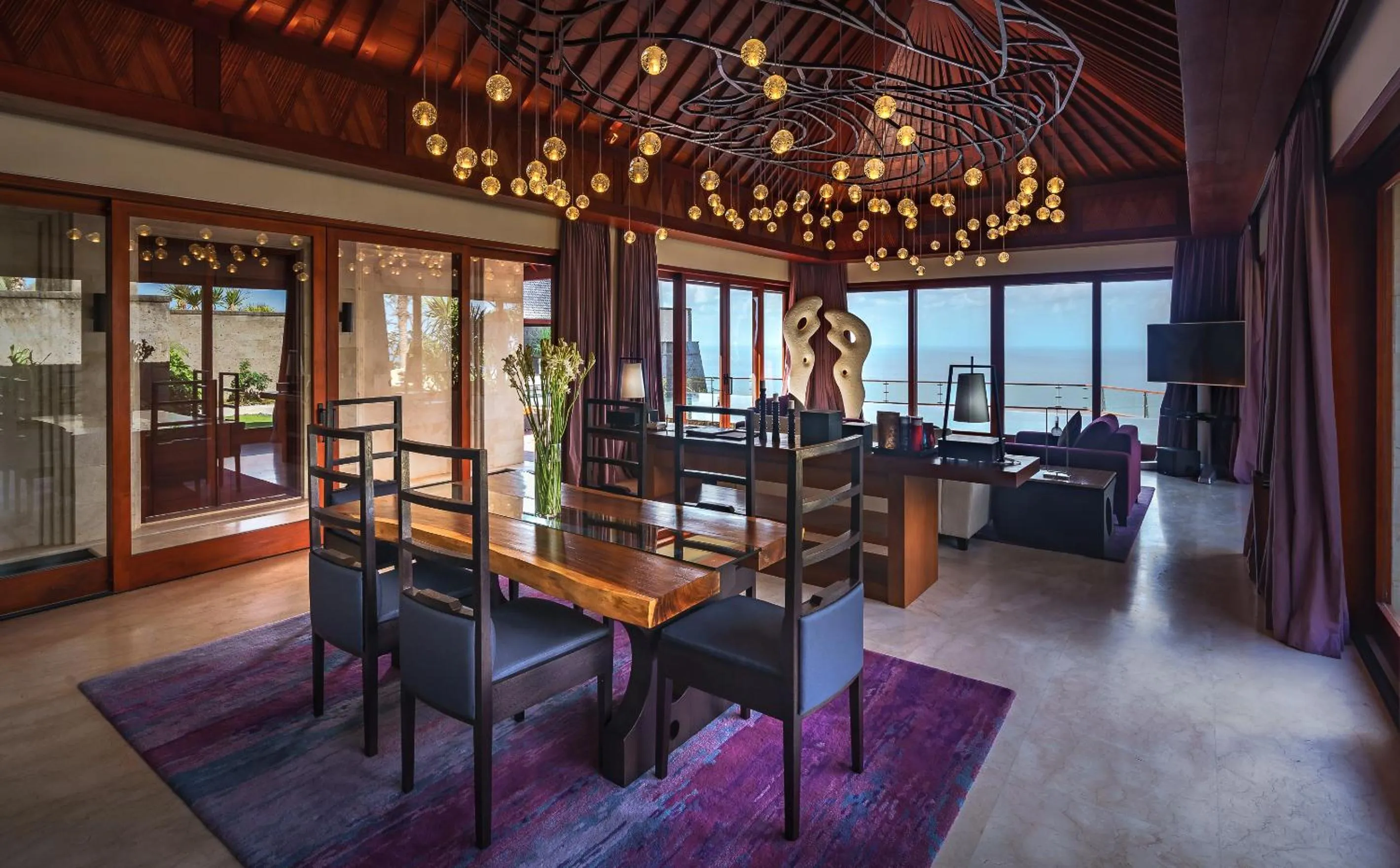 Living room in The Edge Bali