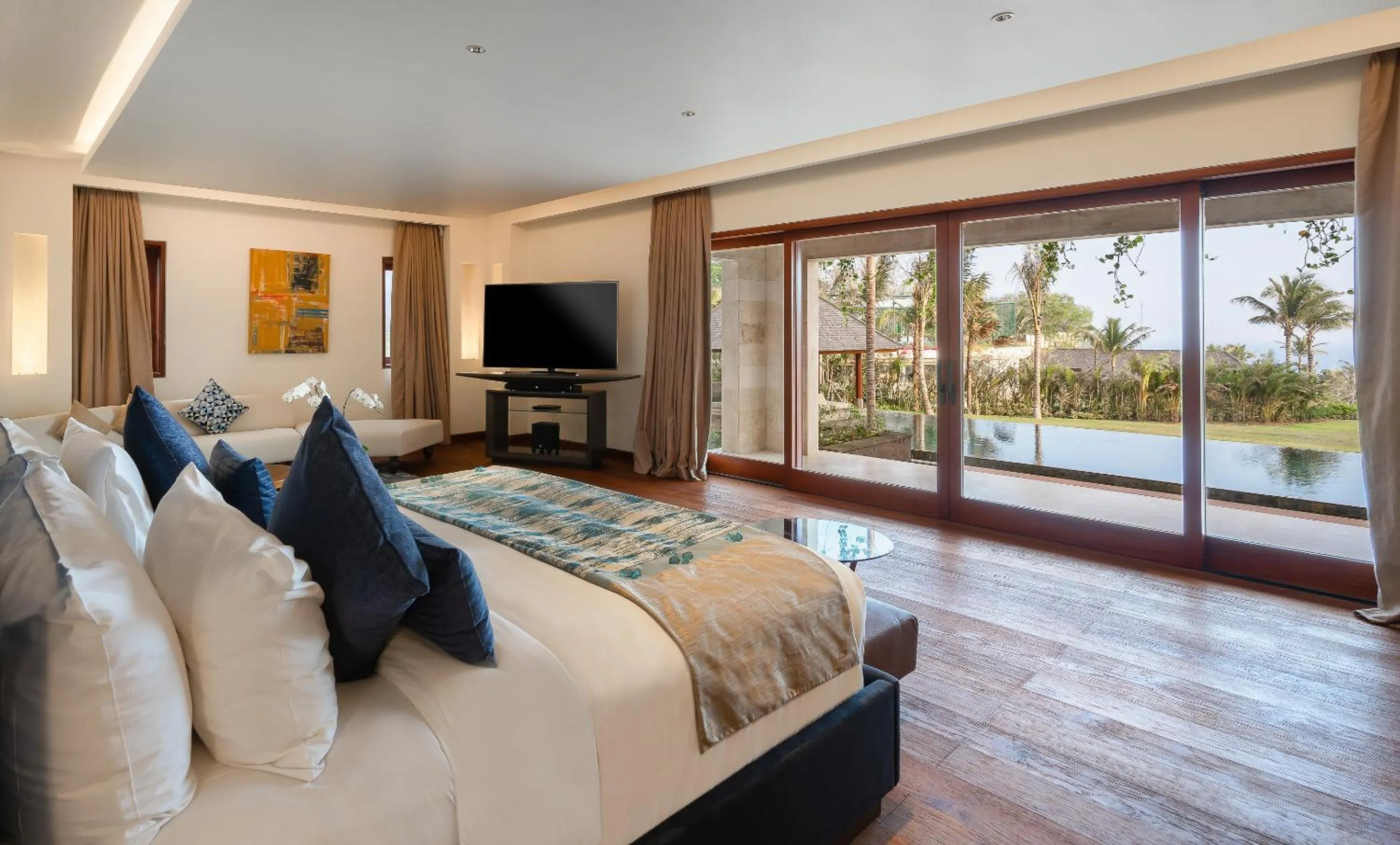 Bedroom, Bed in The Edge Bali