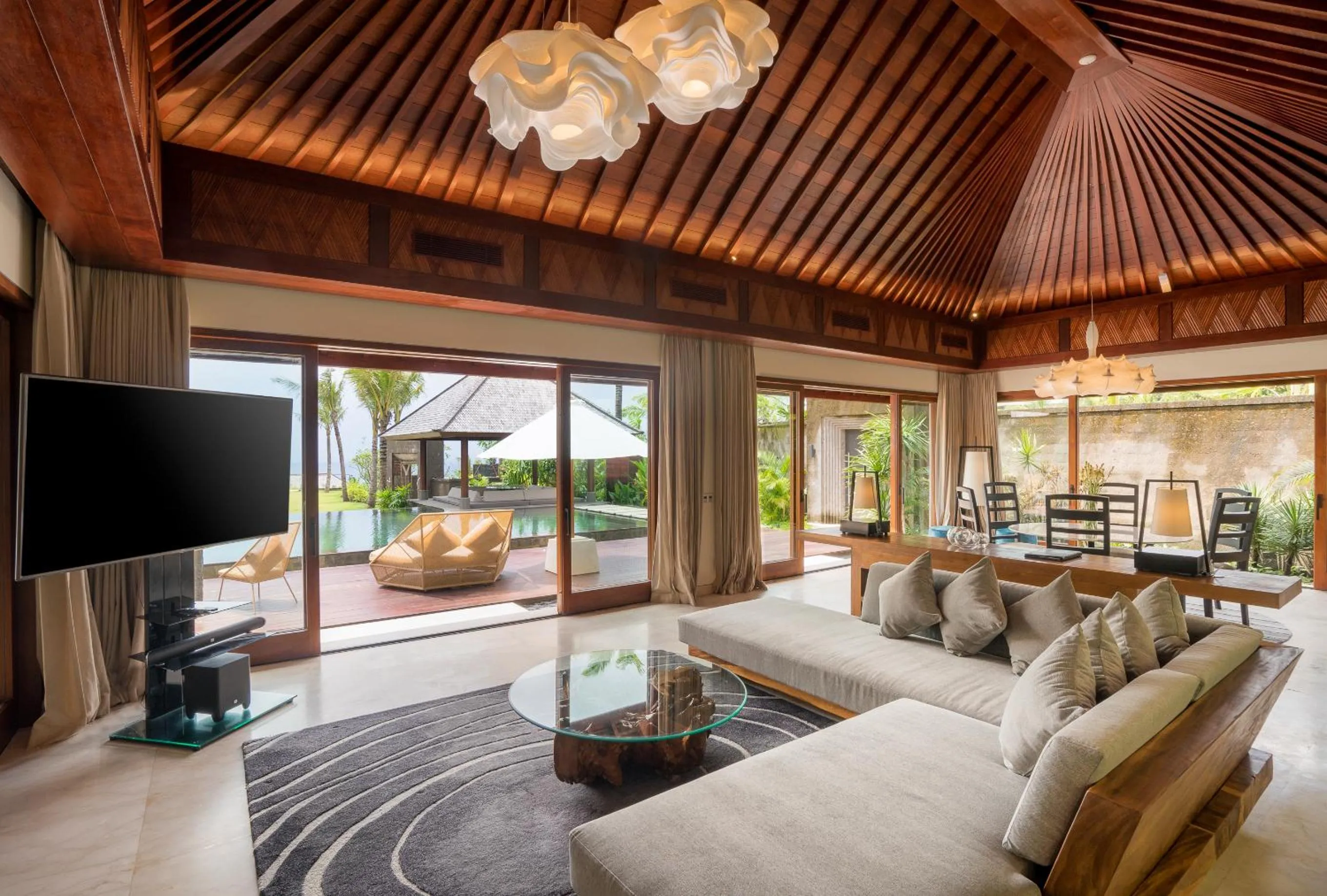 Living room in The Edge Bali