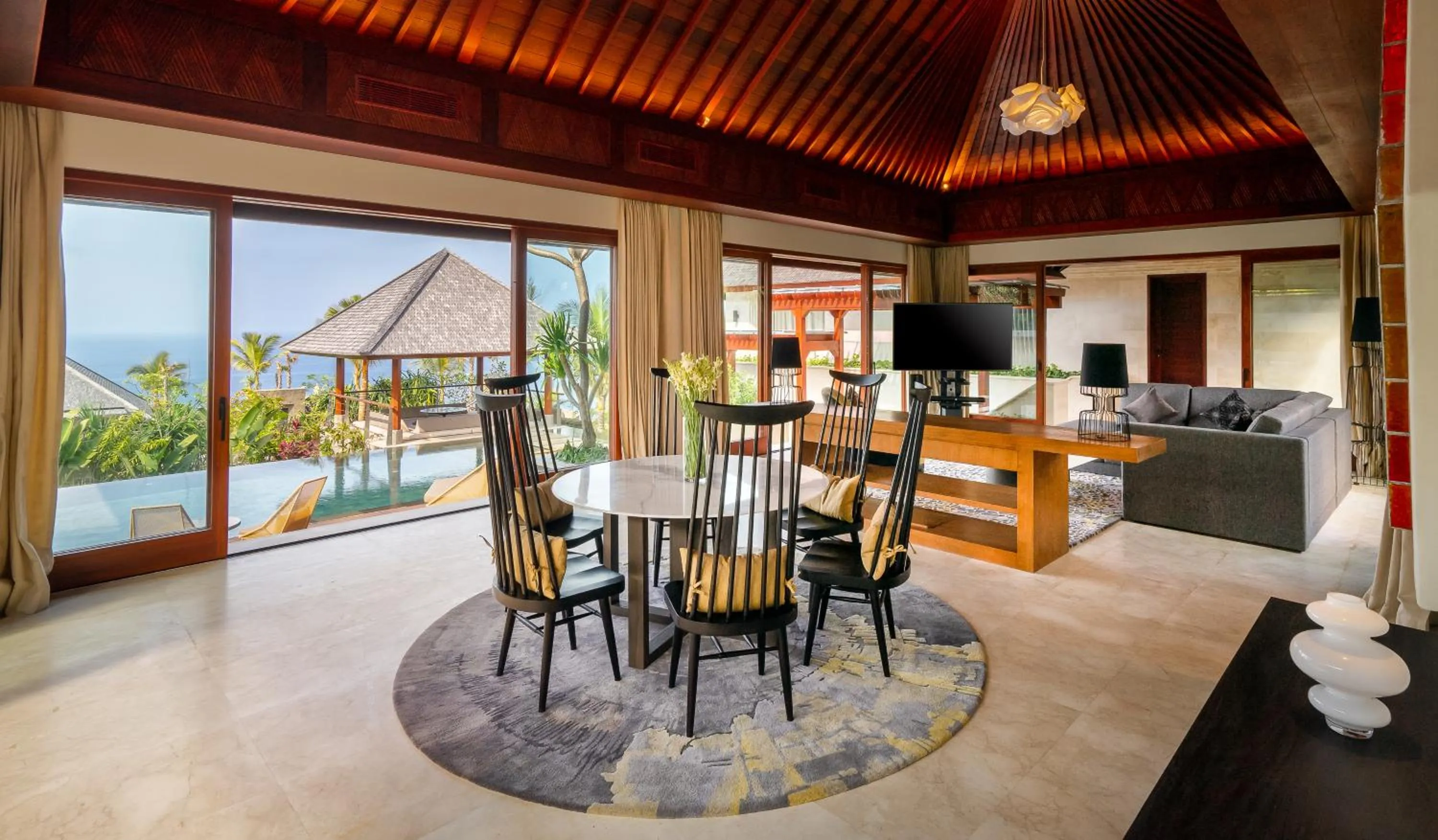 Living room in The Edge Bali