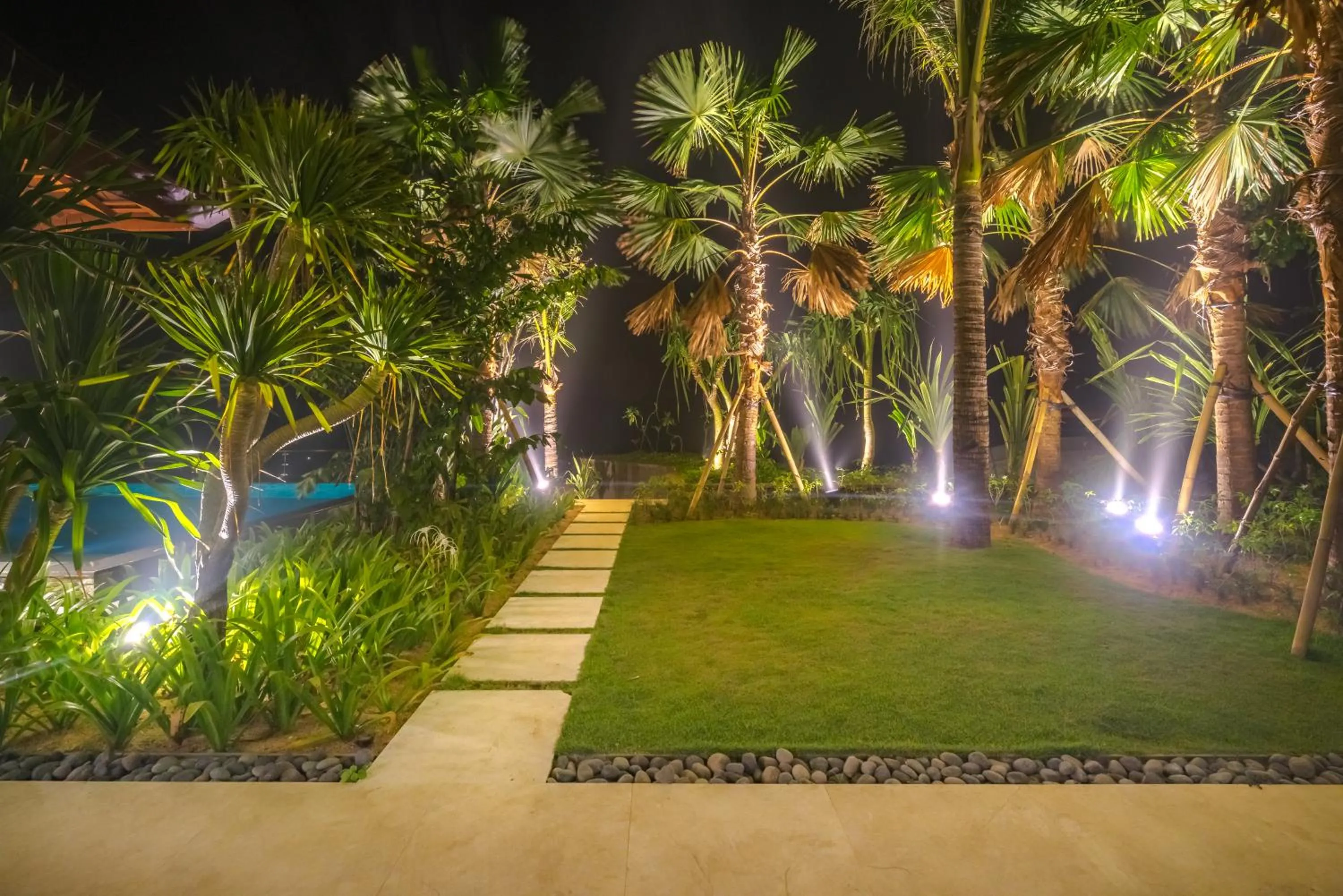 Garden view in The Edge Bali