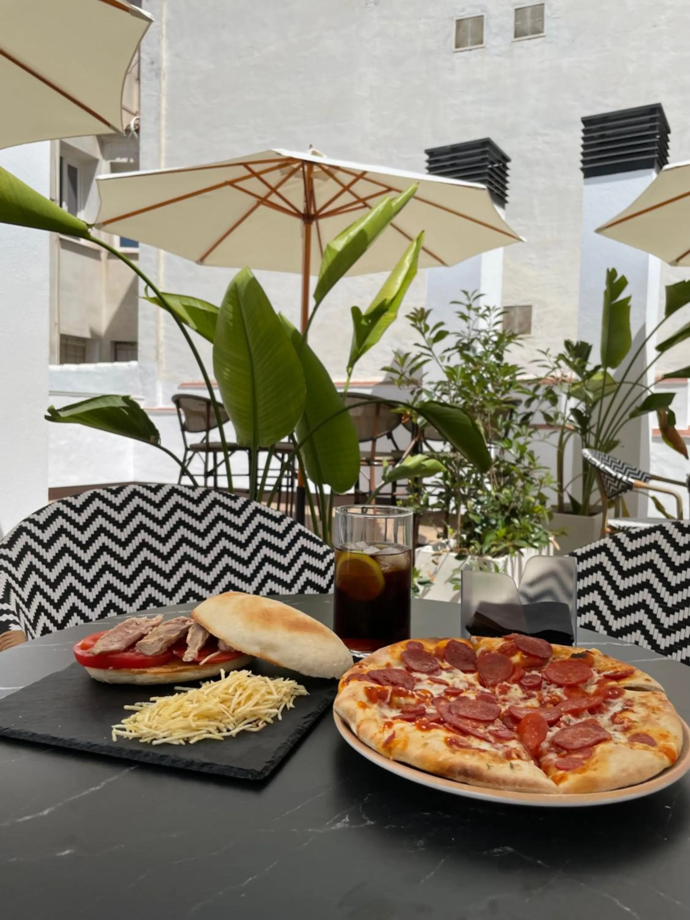 Balcony/Terrace in La Boutique Puerta Osario