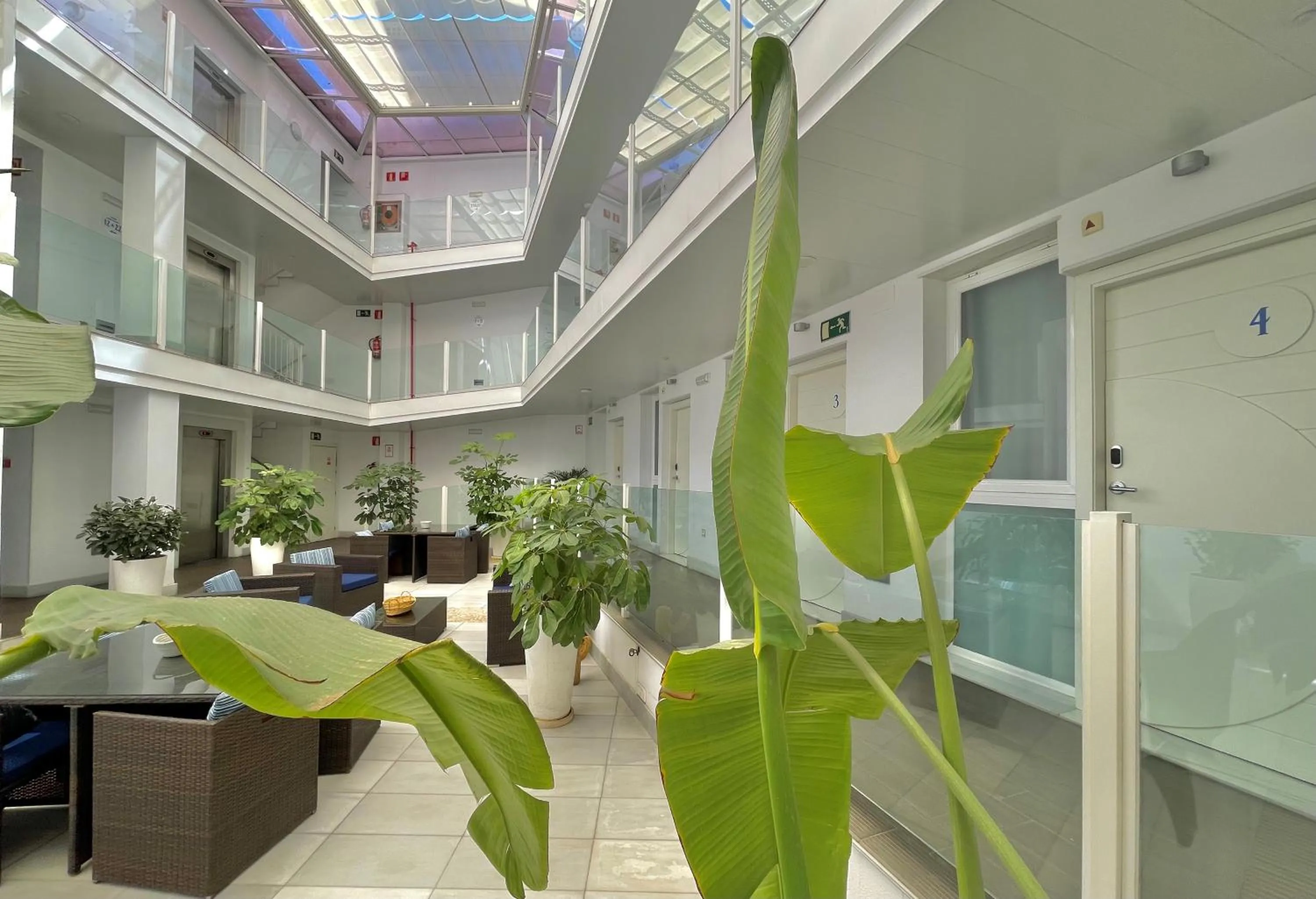 Patio in La Boutique Puerta Osario