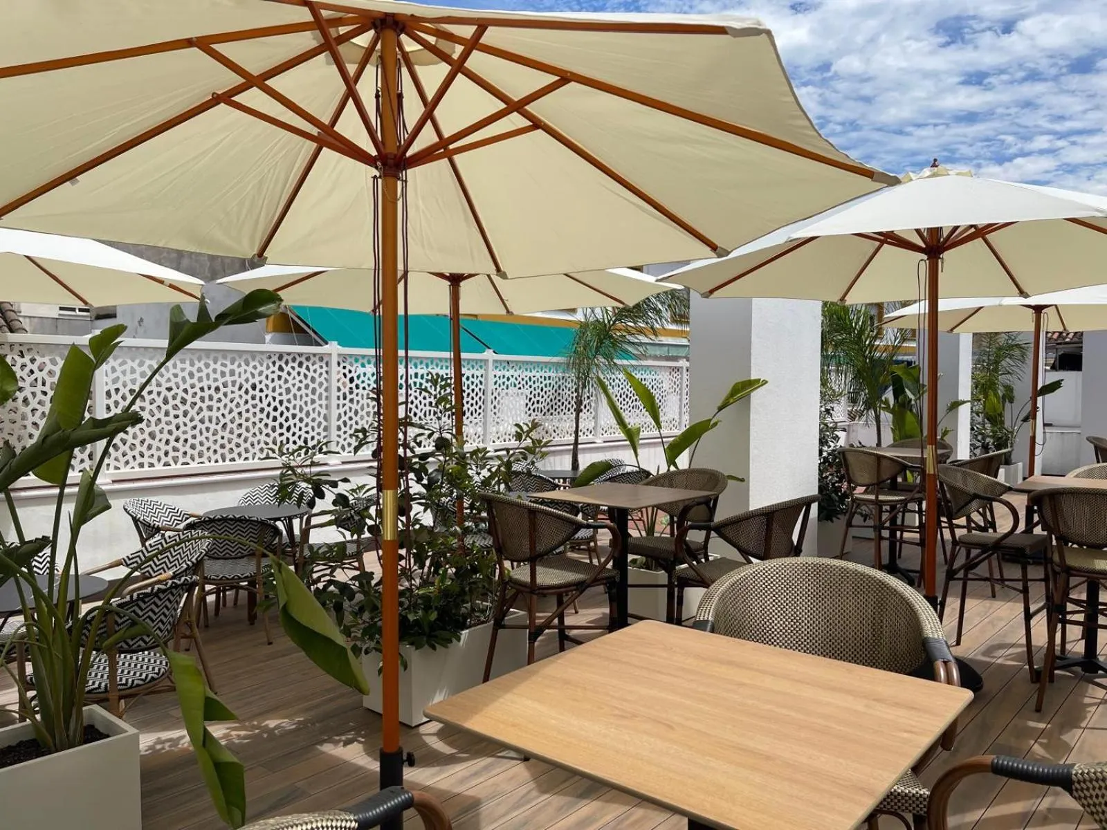 Balcony/Terrace in La Boutique Puerta Osario