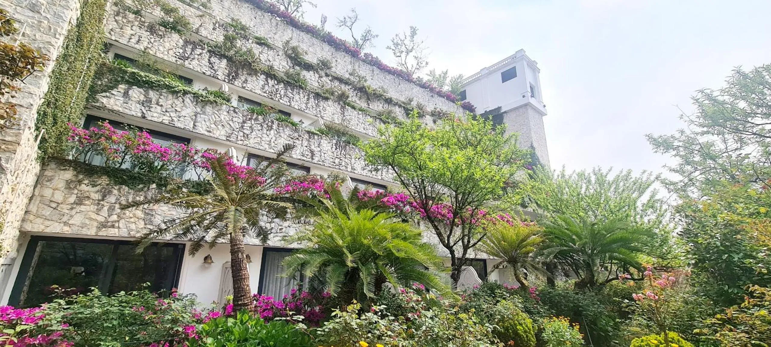 Garden view in Silk Path Grand Sapa Resort & Spa