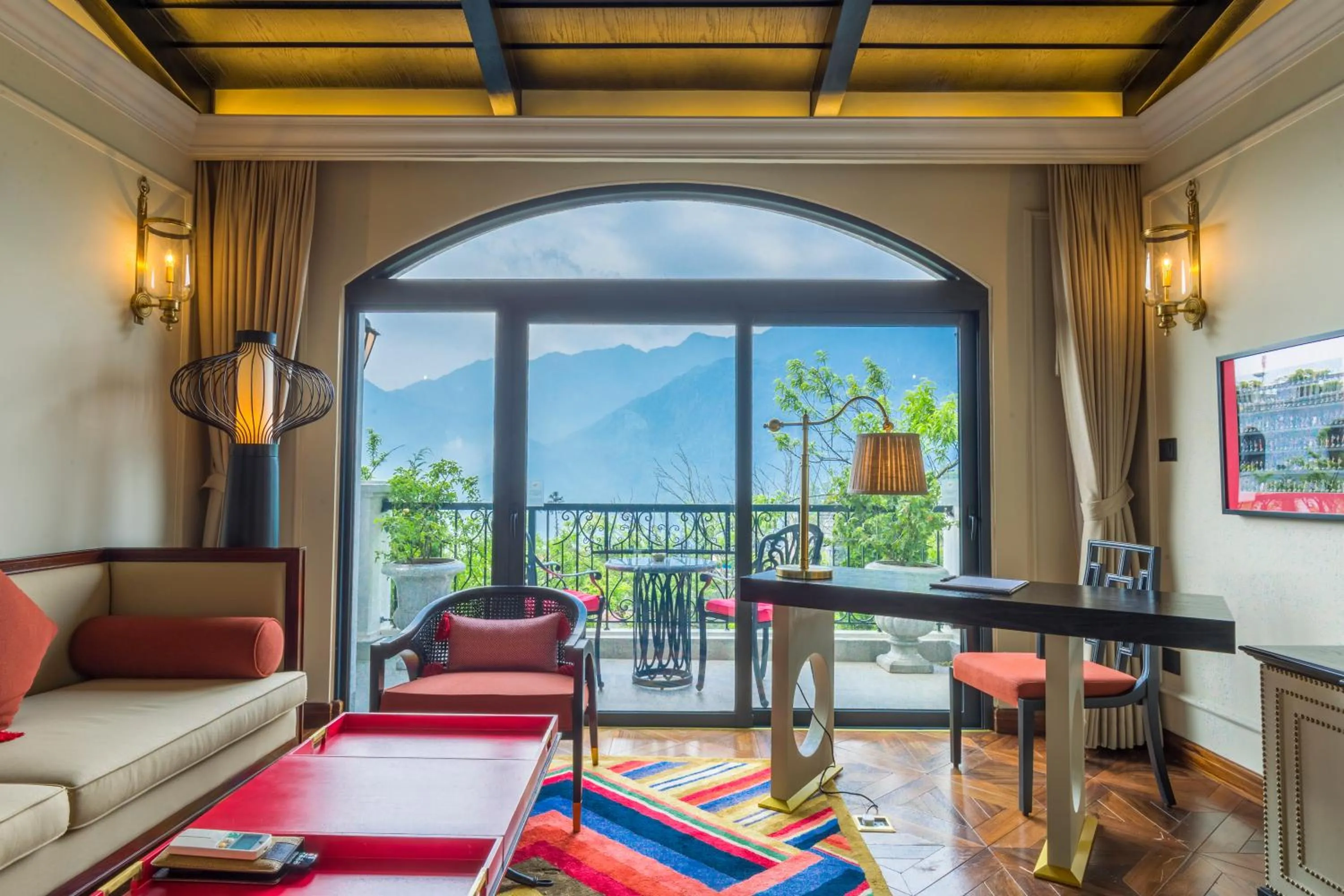 Living room in Silk Path Grand Sapa Resort & Spa