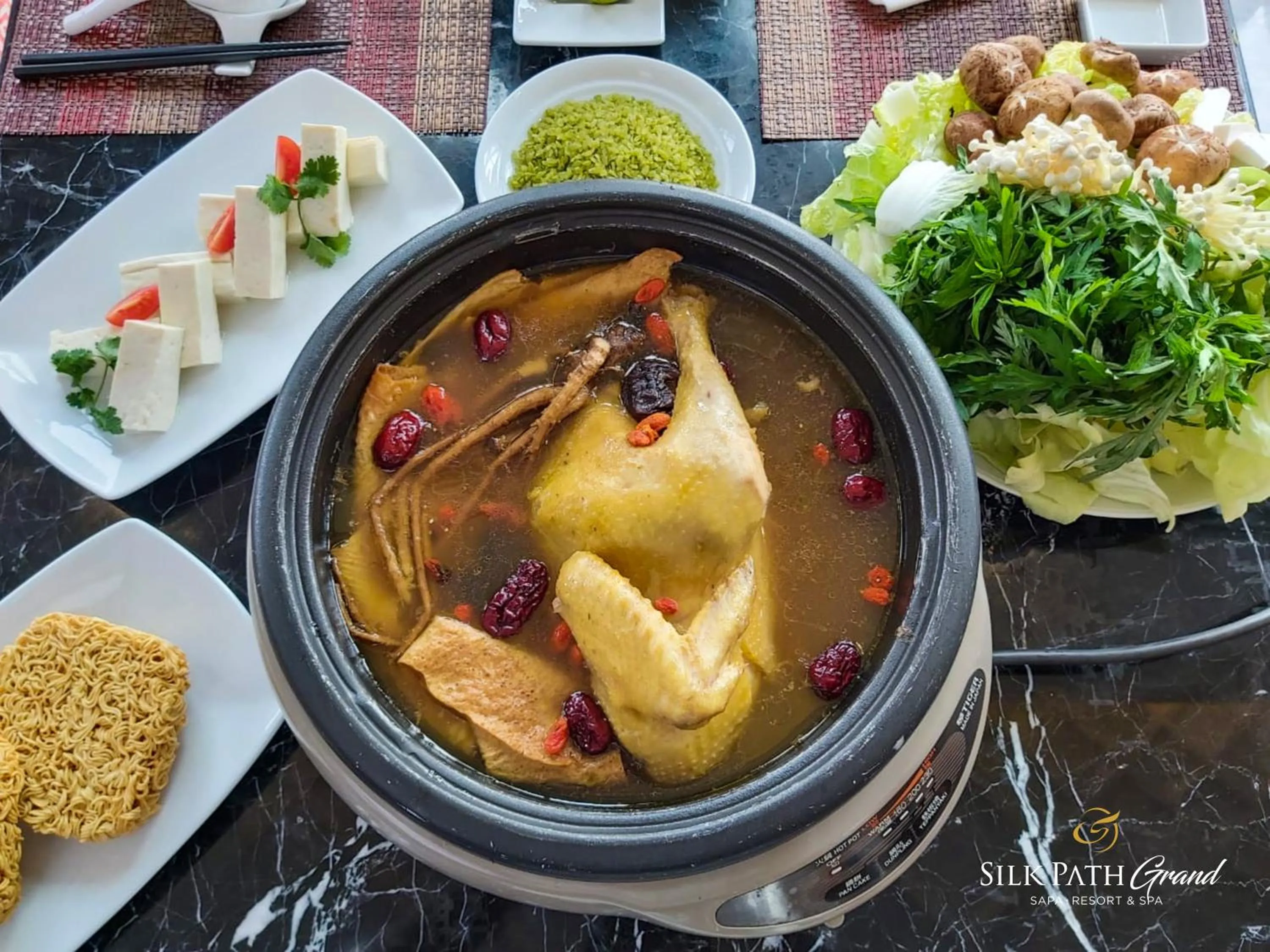 Food in Silk Path Grand Sapa Resort & Spa