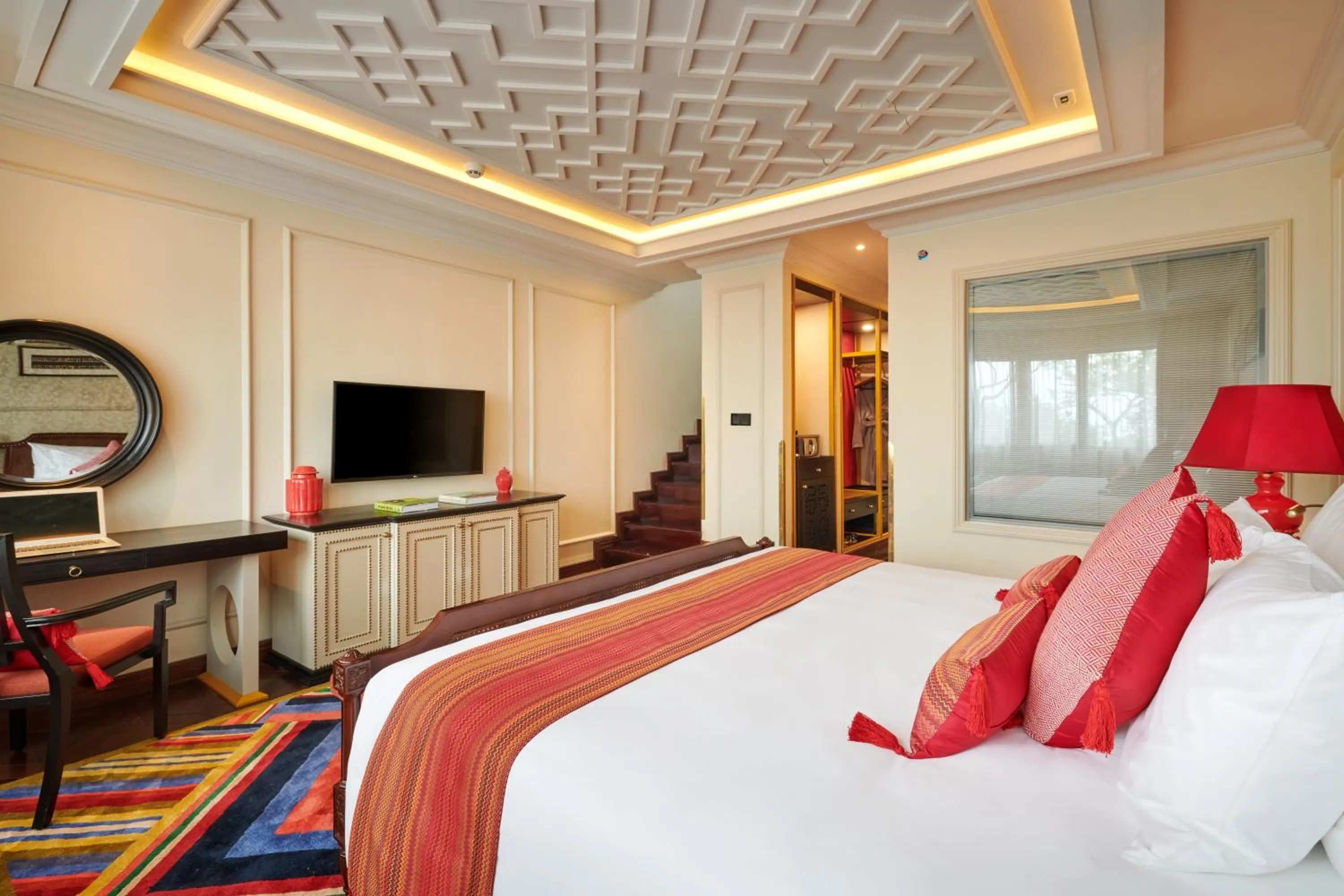 Bedroom, Bed in Silk Path Grand Sapa Resort & Spa