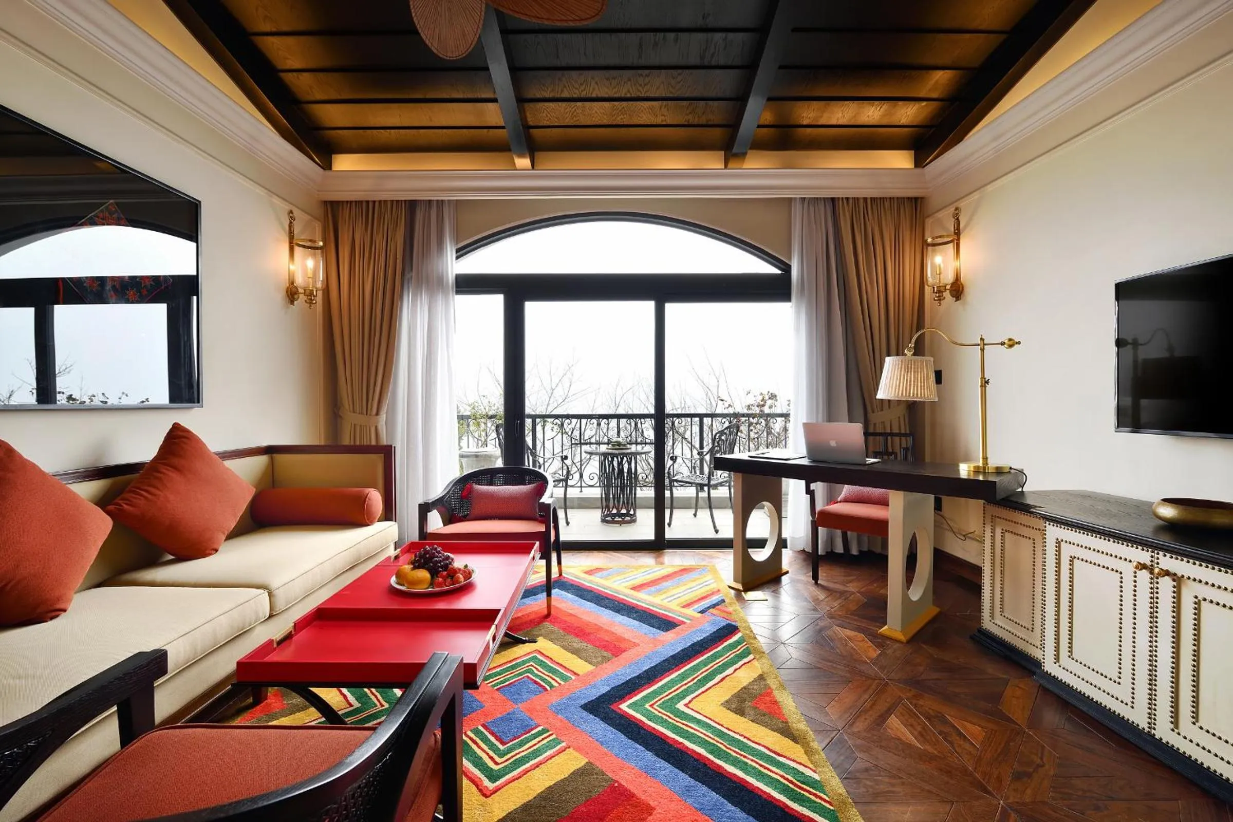 Living room in Silk Path Grand Sapa Resort & Spa