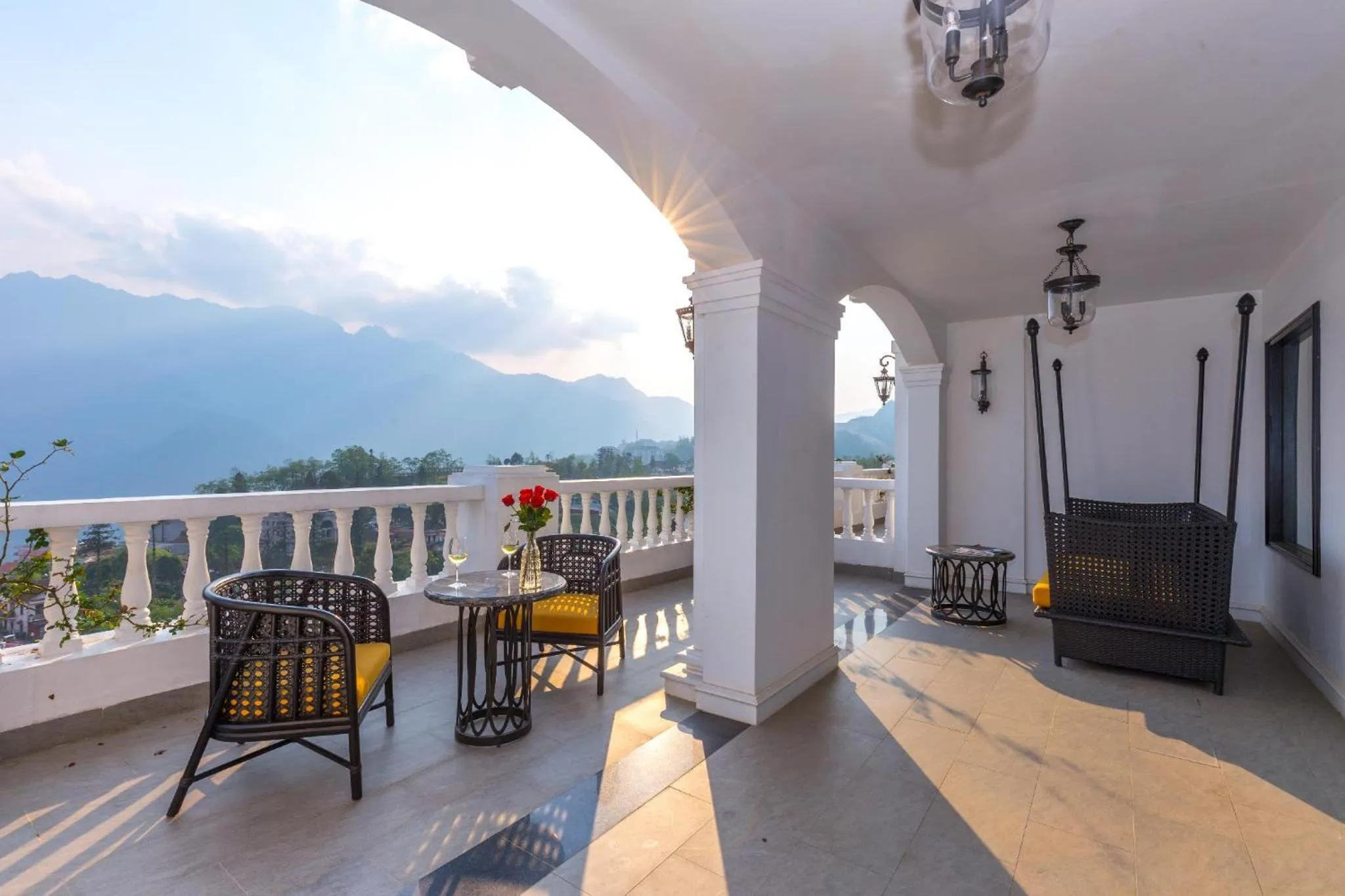 Balcony/Terrace in Silk Path Grand Sapa Resort & Spa