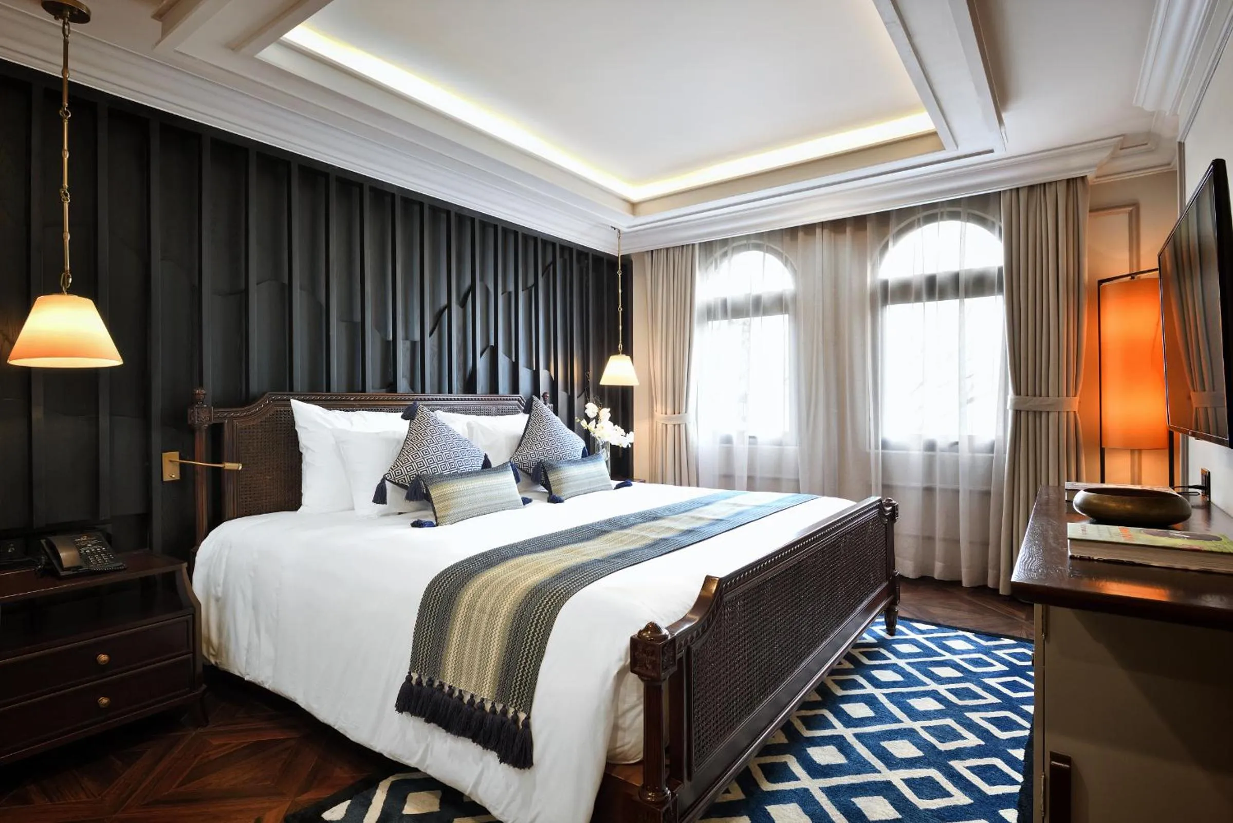 Bedroom, Bed in Silk Path Grand Sapa Resort & Spa