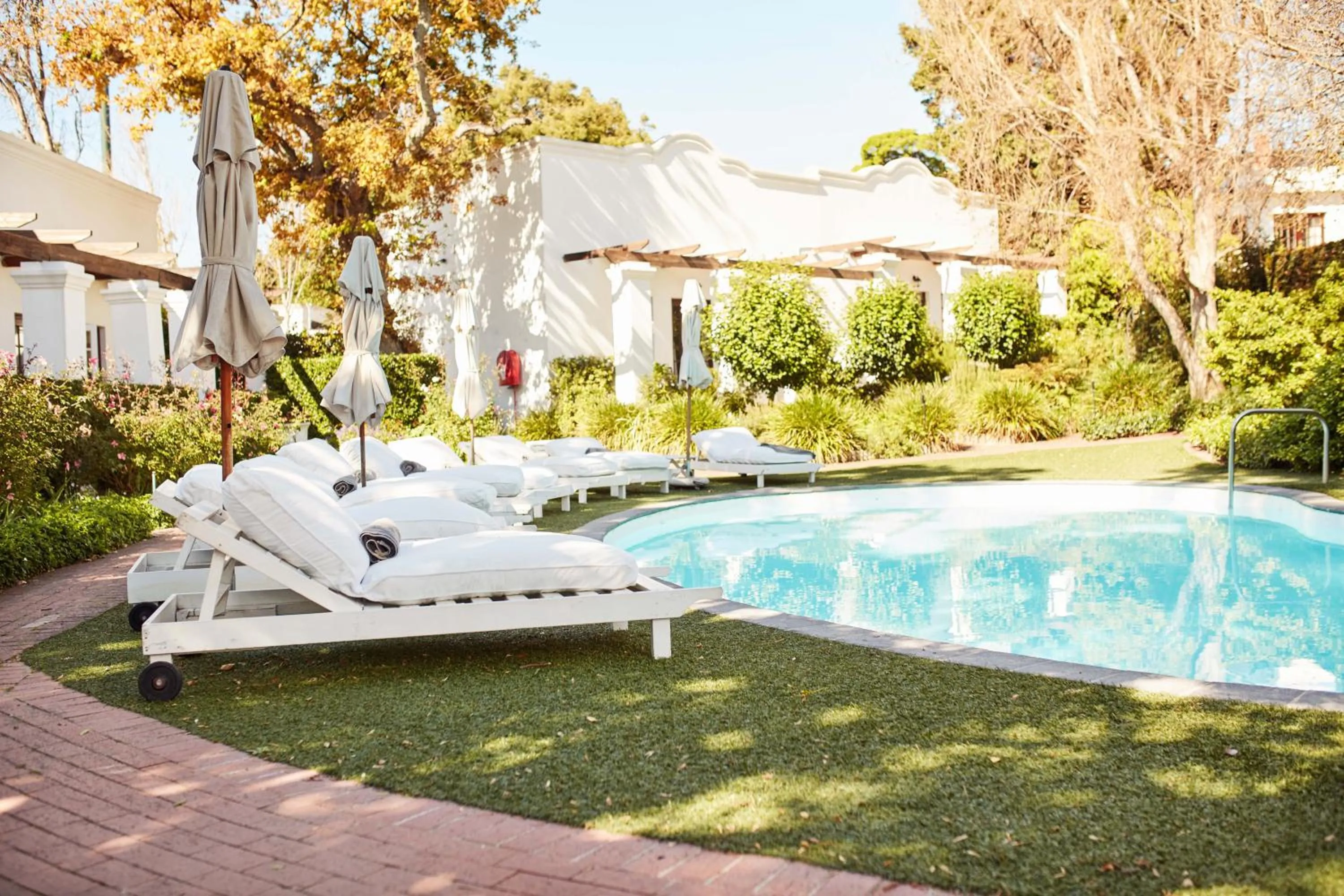 Garden in The Andros Boutique Hotel