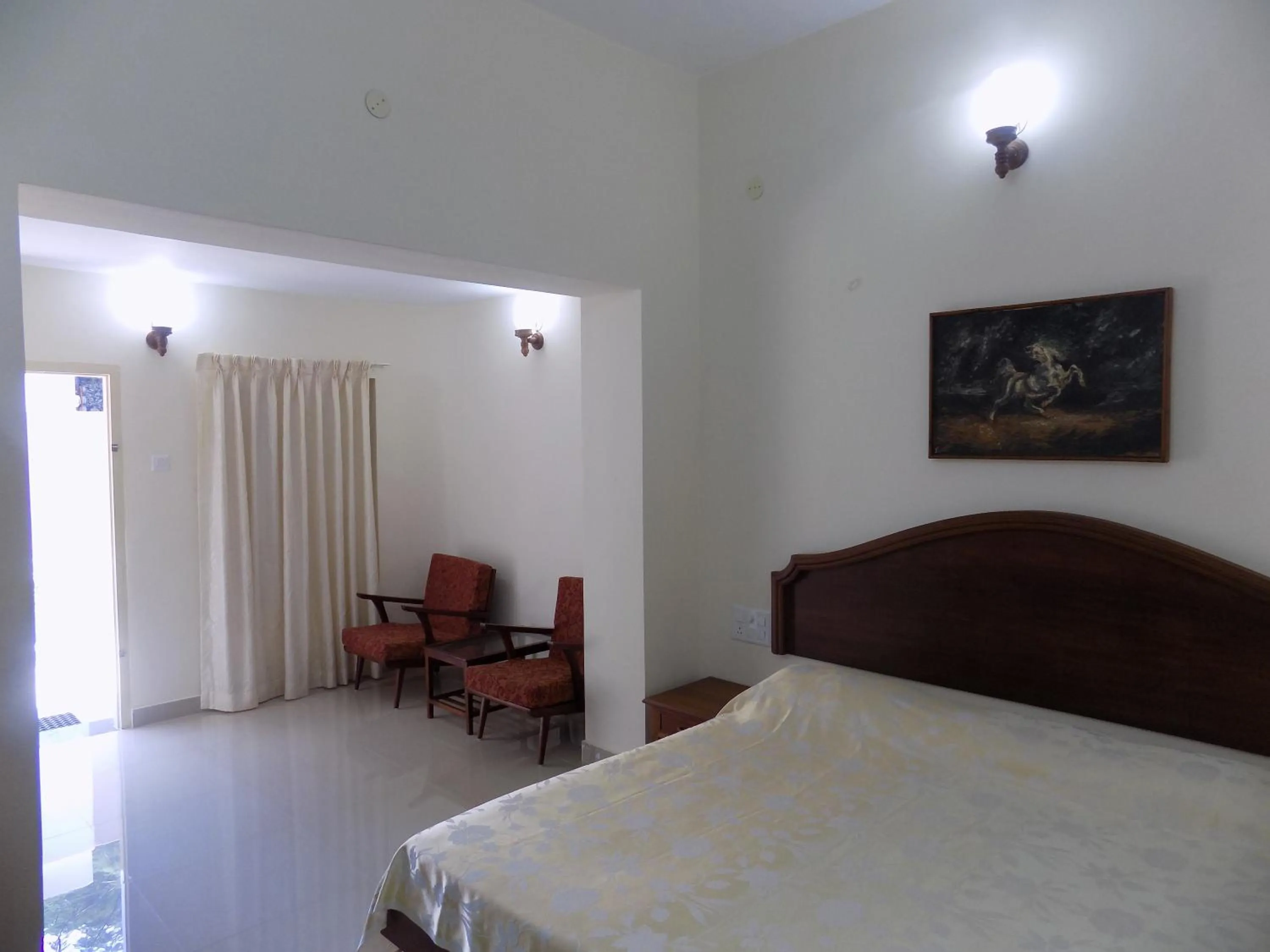 Bed in Safire Residency