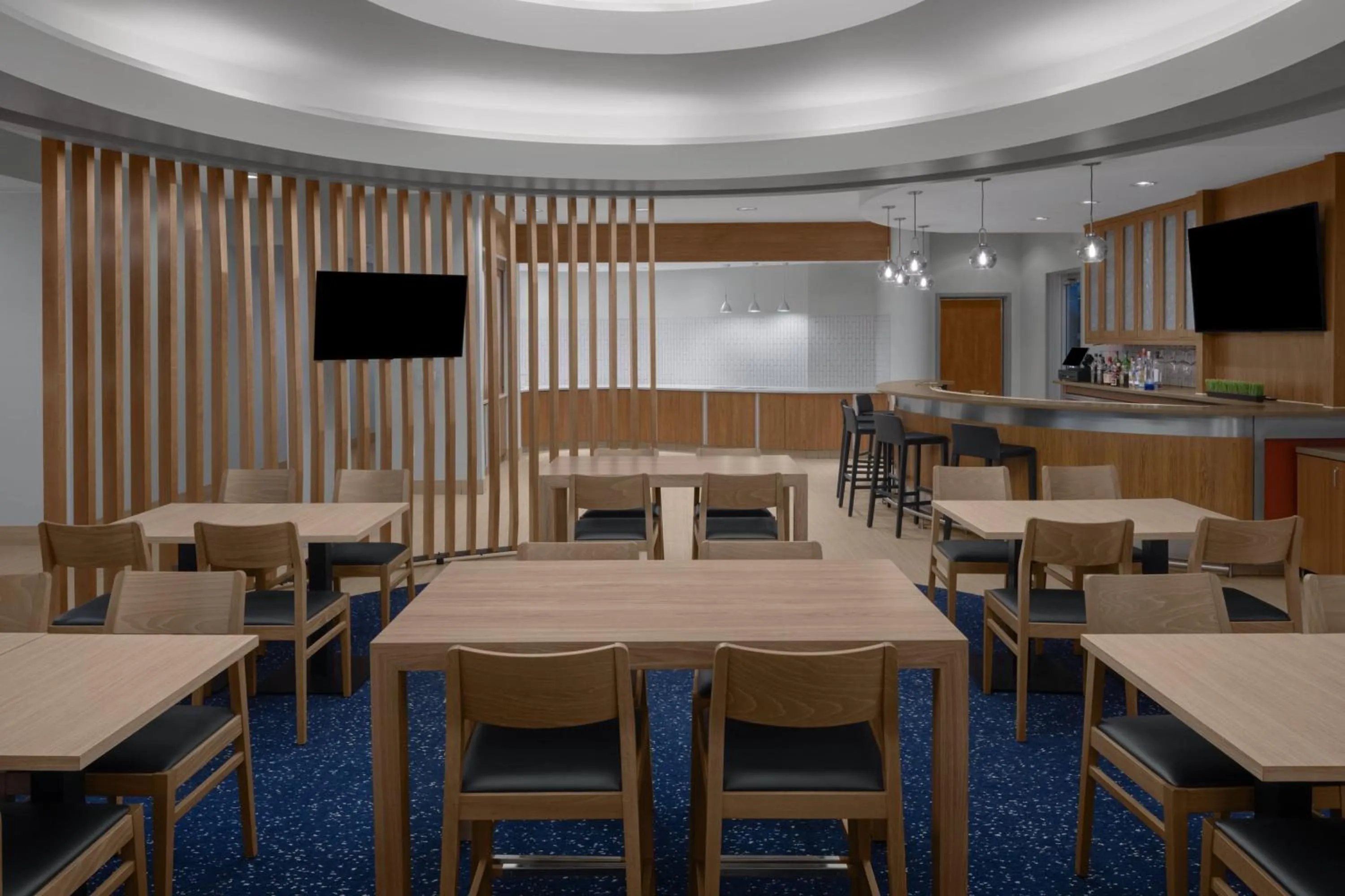 Lounge or bar in SpringHill Suites Houston Intercontinental Airport