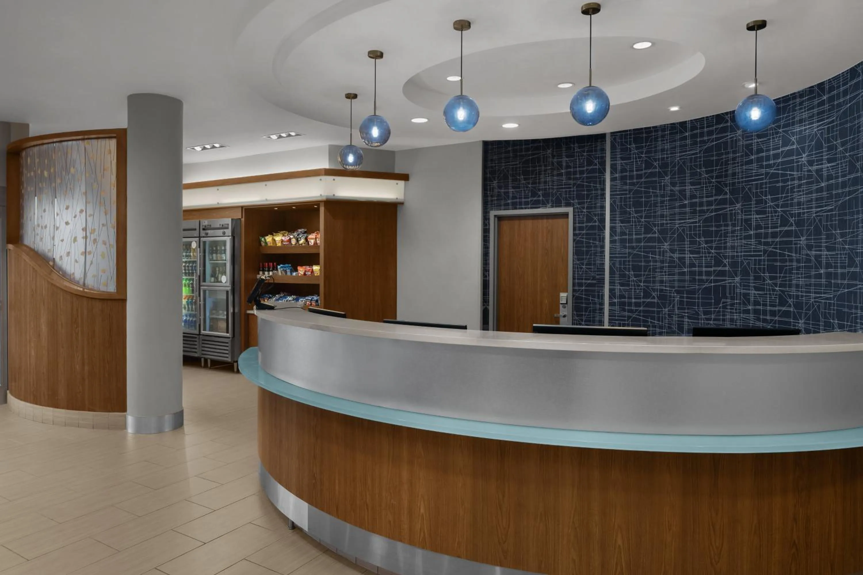 Lobby or reception in SpringHill Suites Houston Intercontinental Airport