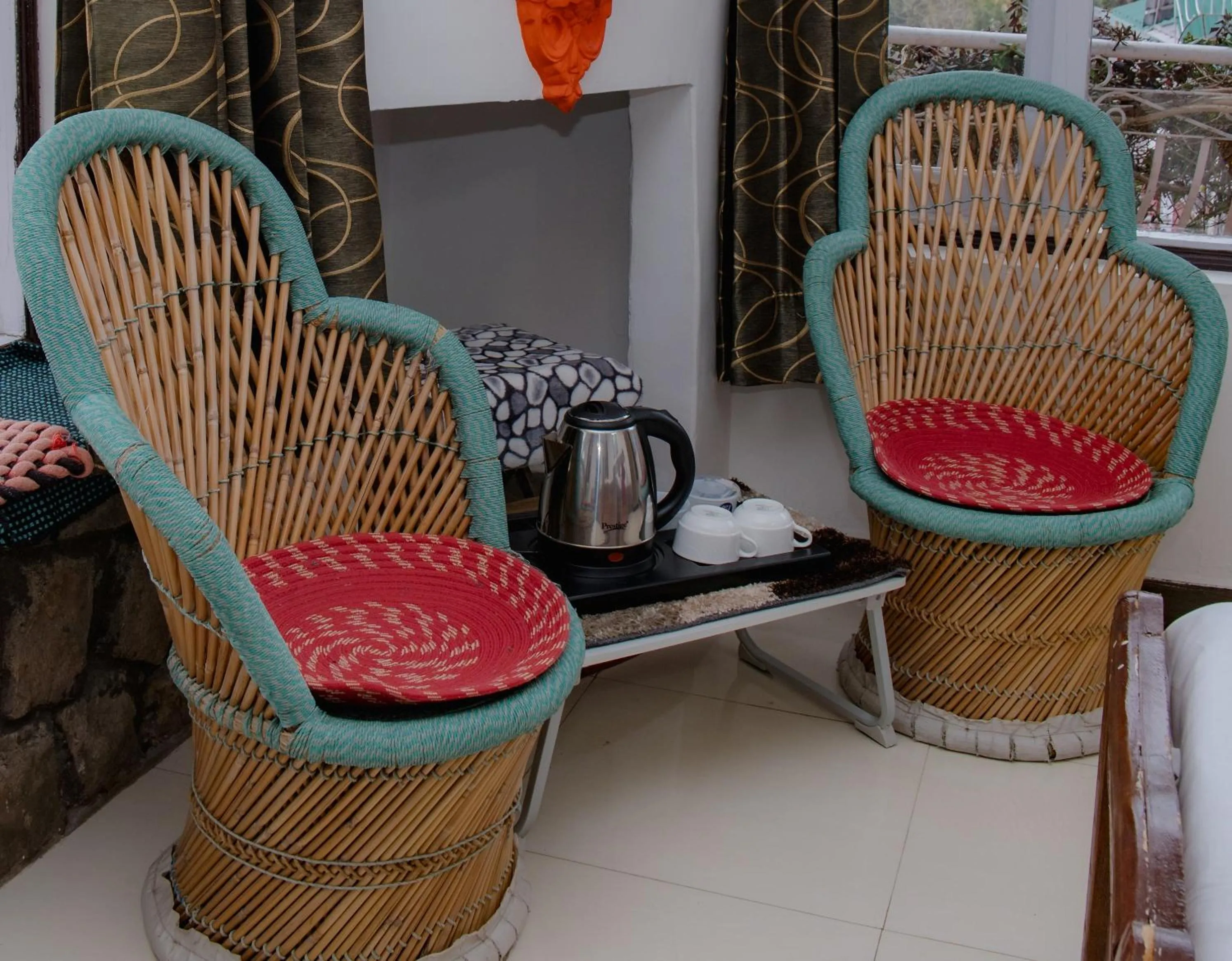 Deluxe Double Room with Balcony in Hotel Victoriya Palace,Mcleod Ganj