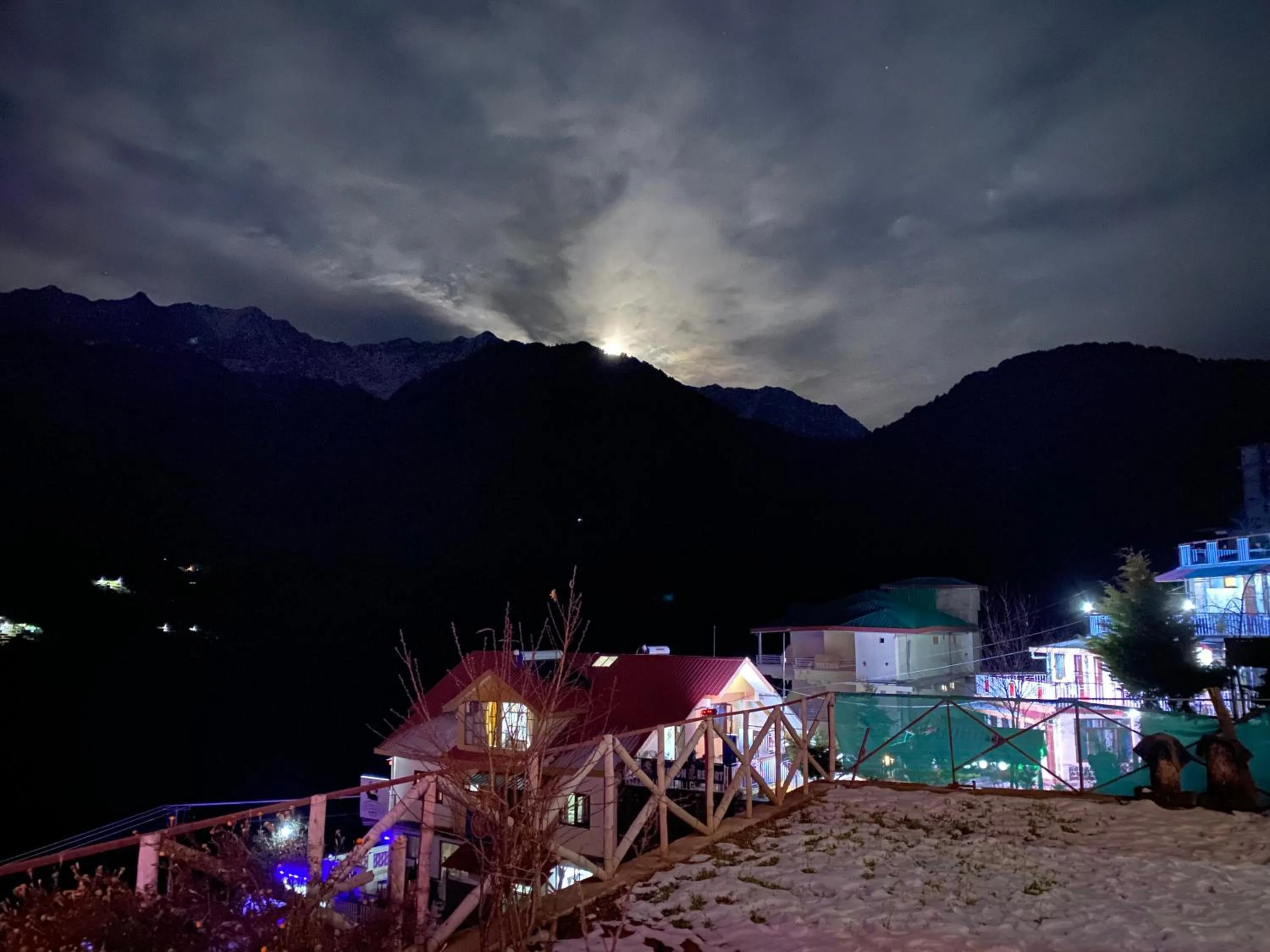 Night in Hotel Victoriya Palace,Mcleod Ganj