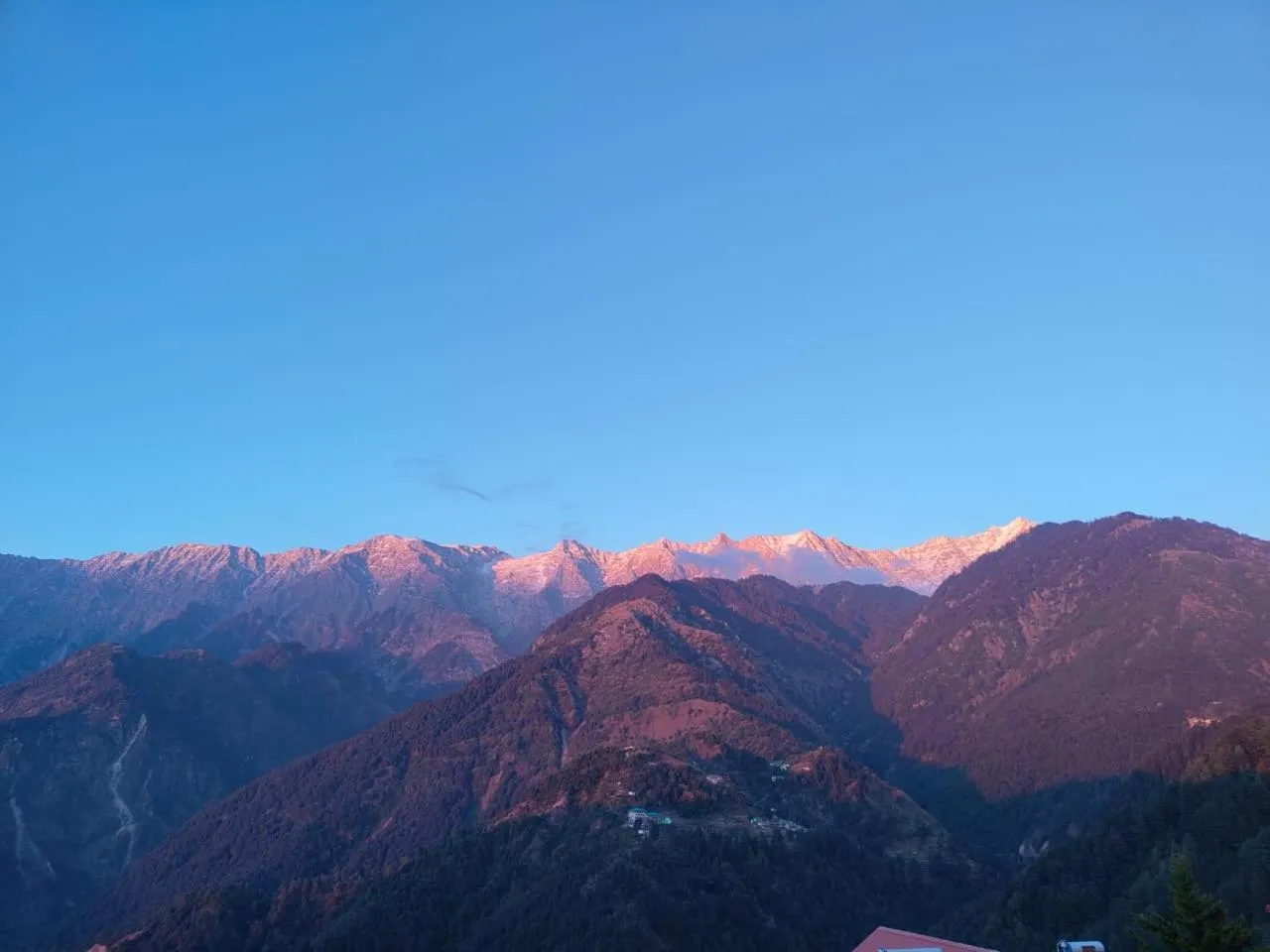 Natural landscape in Hotel Victoriya Palace,Mcleod Ganj