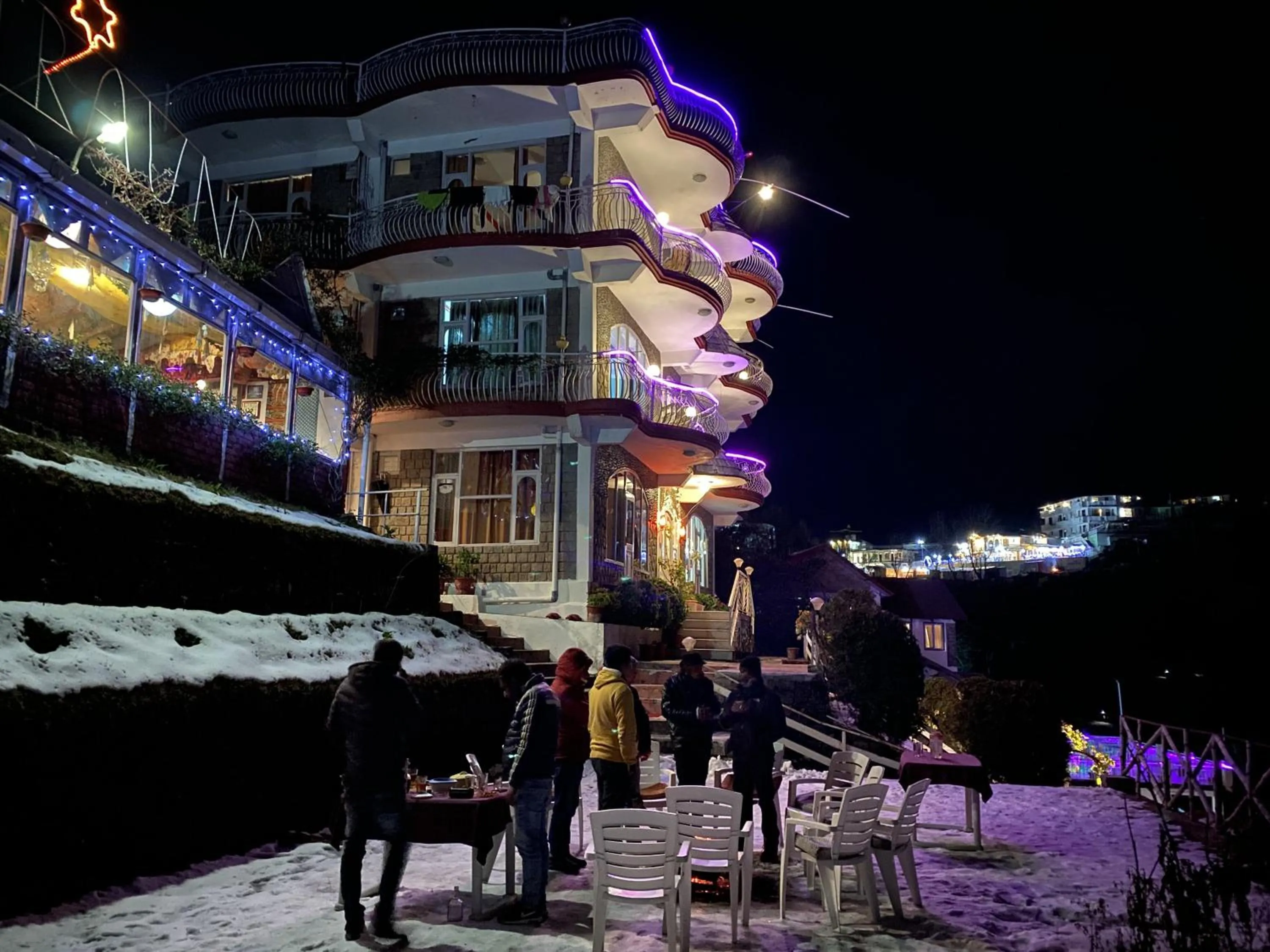 Night in Hotel Victoriya Palace,Mcleod Ganj